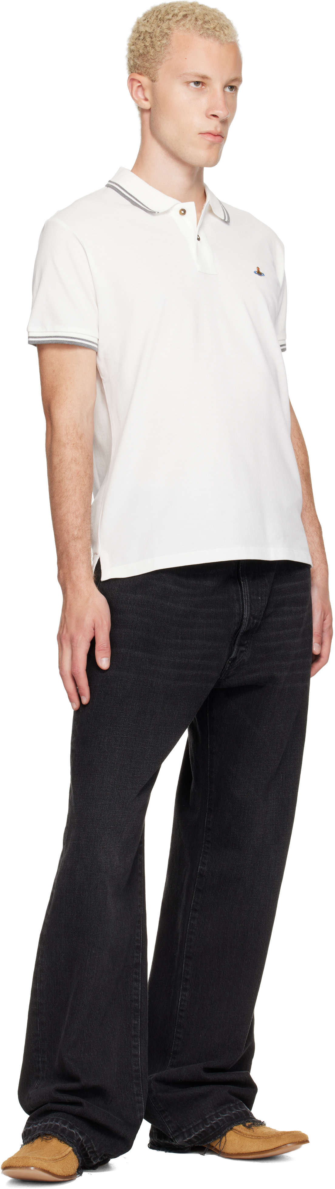 Vivienne Westwood: White Classic Polo | SSENSE