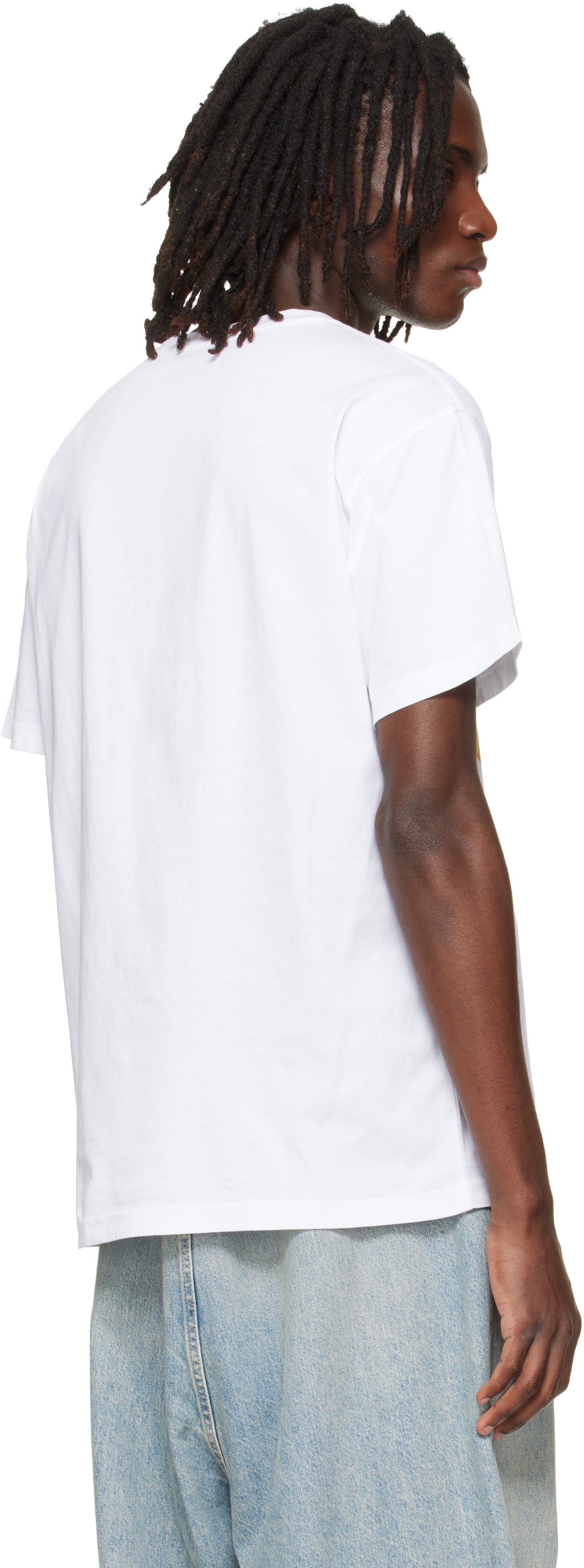 Vivienne Westwood: White Gold Orb Classic T-shirt | SSENSE