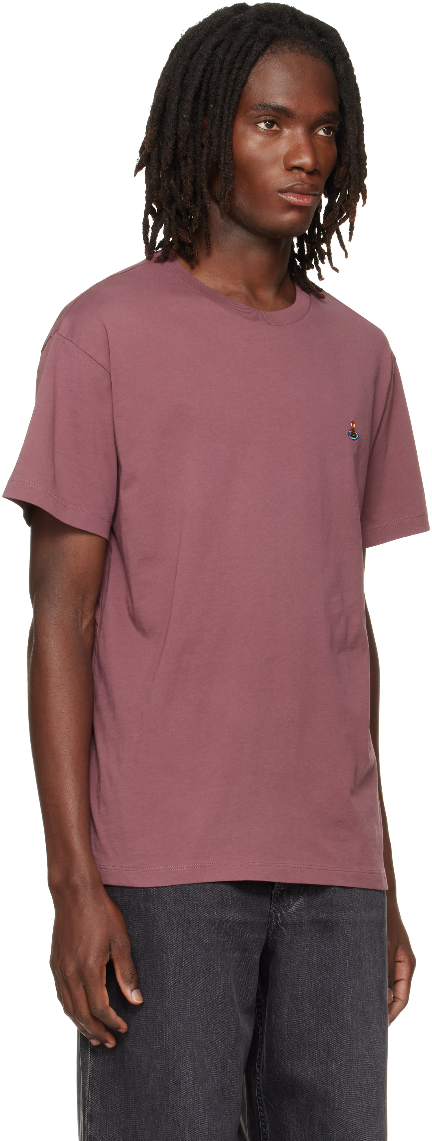 Vivienne Westwood: Red Classic Multicolour Orb T-shirt | SSENSE