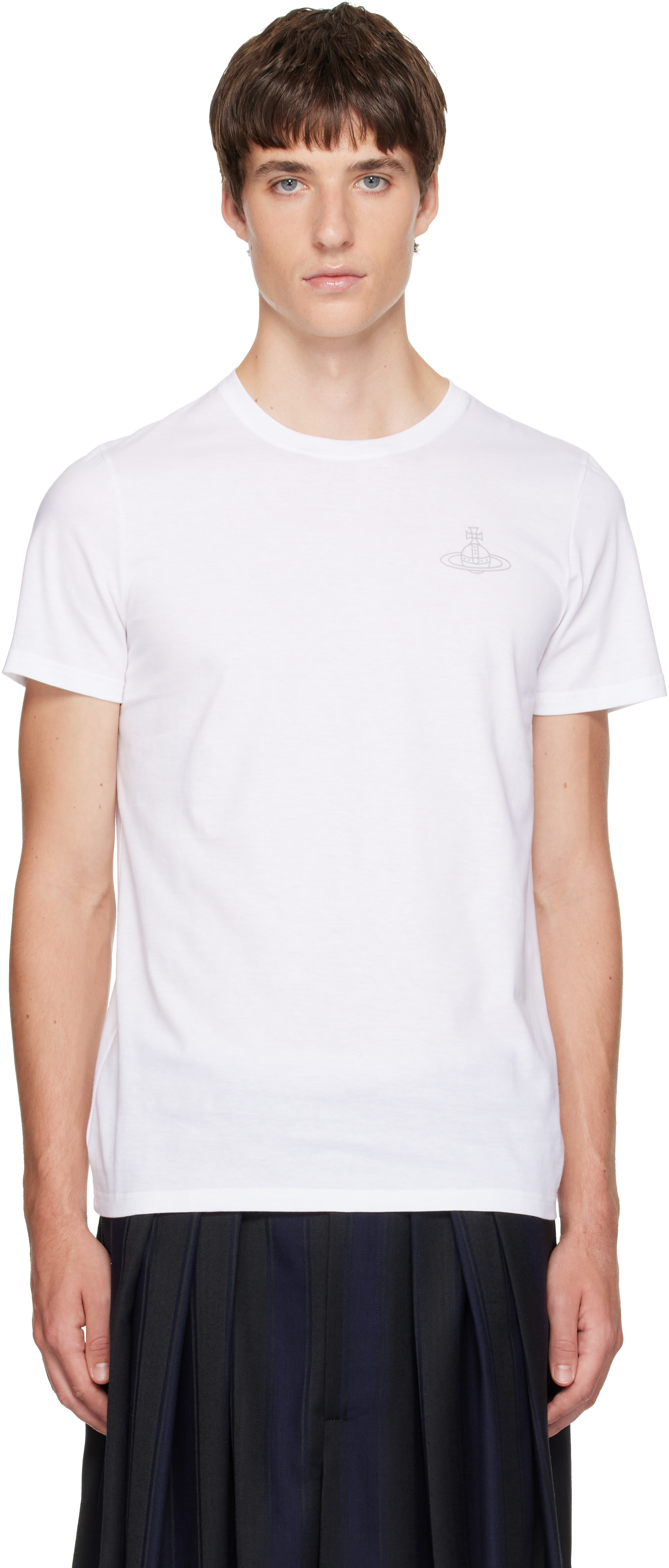 Vivienne Westwood: Two-Pack White Cotton T-shirts | SSENSE Japan
