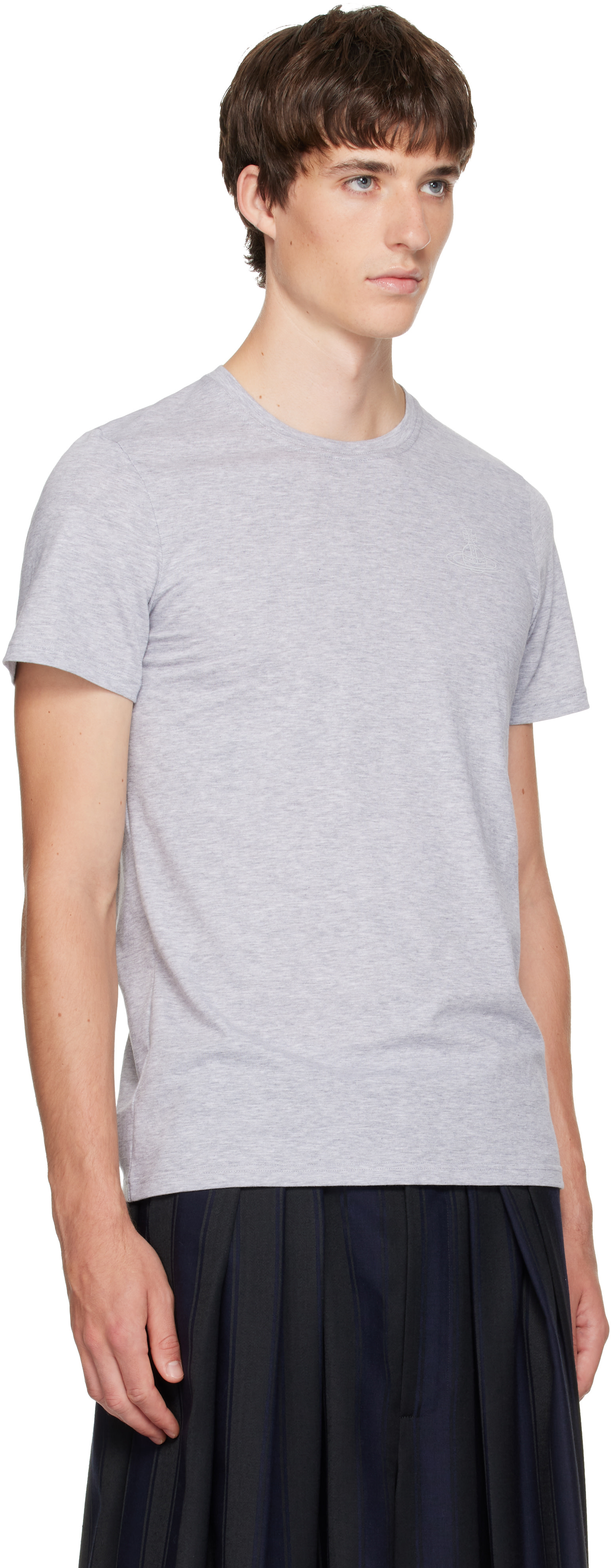 Vivienne Westwood: Two-Pack Gray Cotton T-shirts | SSENSE Netherlands