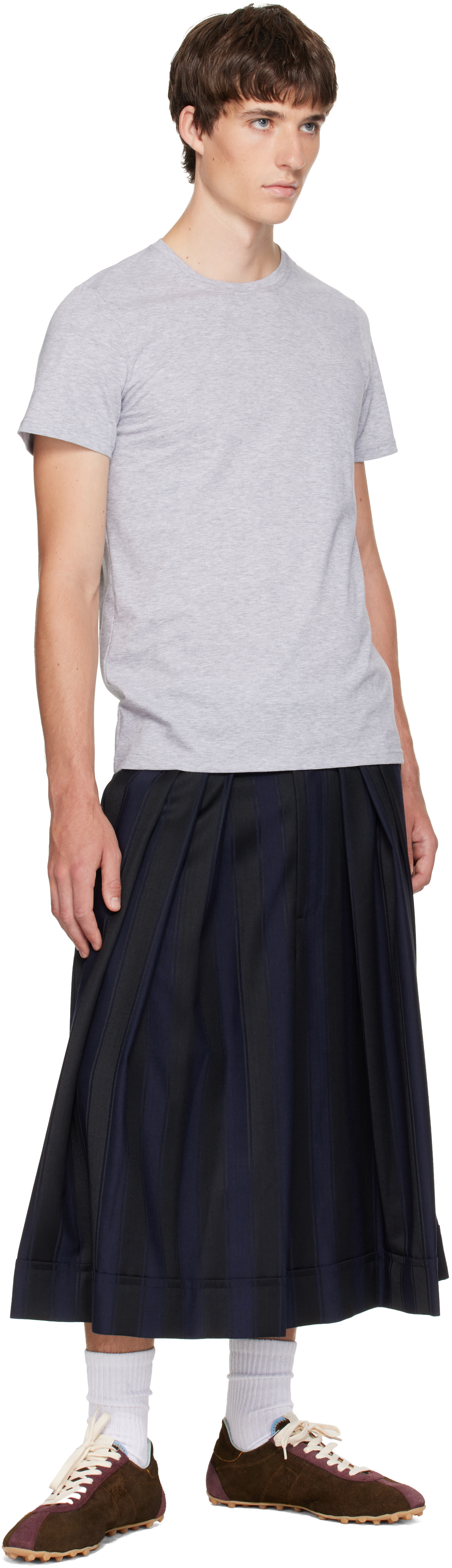 Vivienne Westwood: Two-Pack Gray Cotton T-shirts | SSENSE