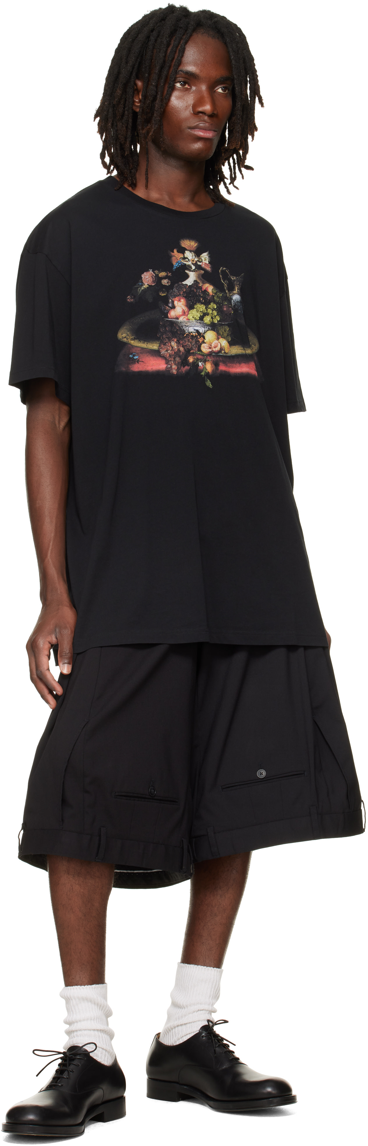 Vivienne Westwood: Black Still Life Orb Oversized T-shirt | SSENSE