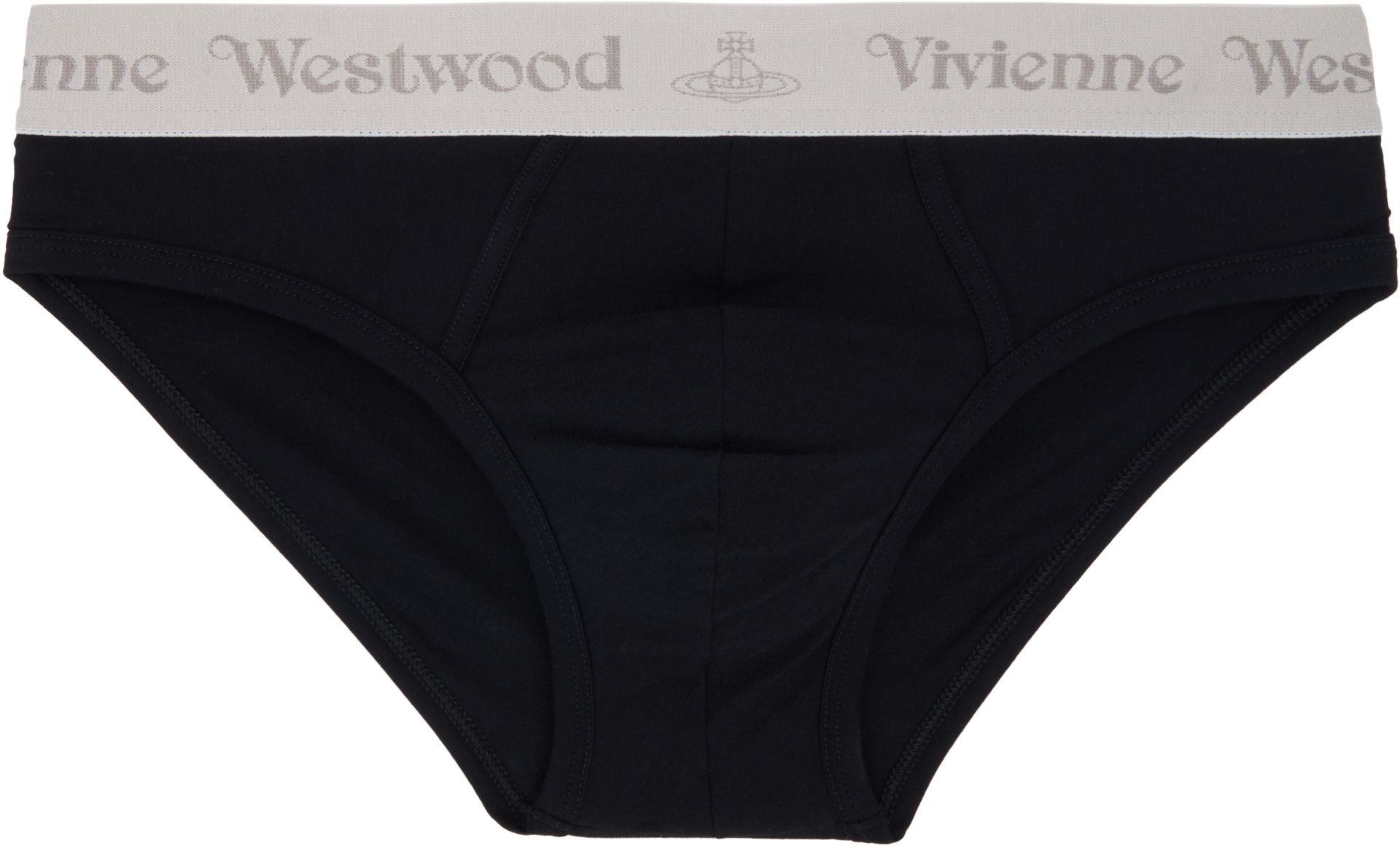 Vivienne Westwood: Three-Pack Multicolor Slip Band Briefs | SSENSE
