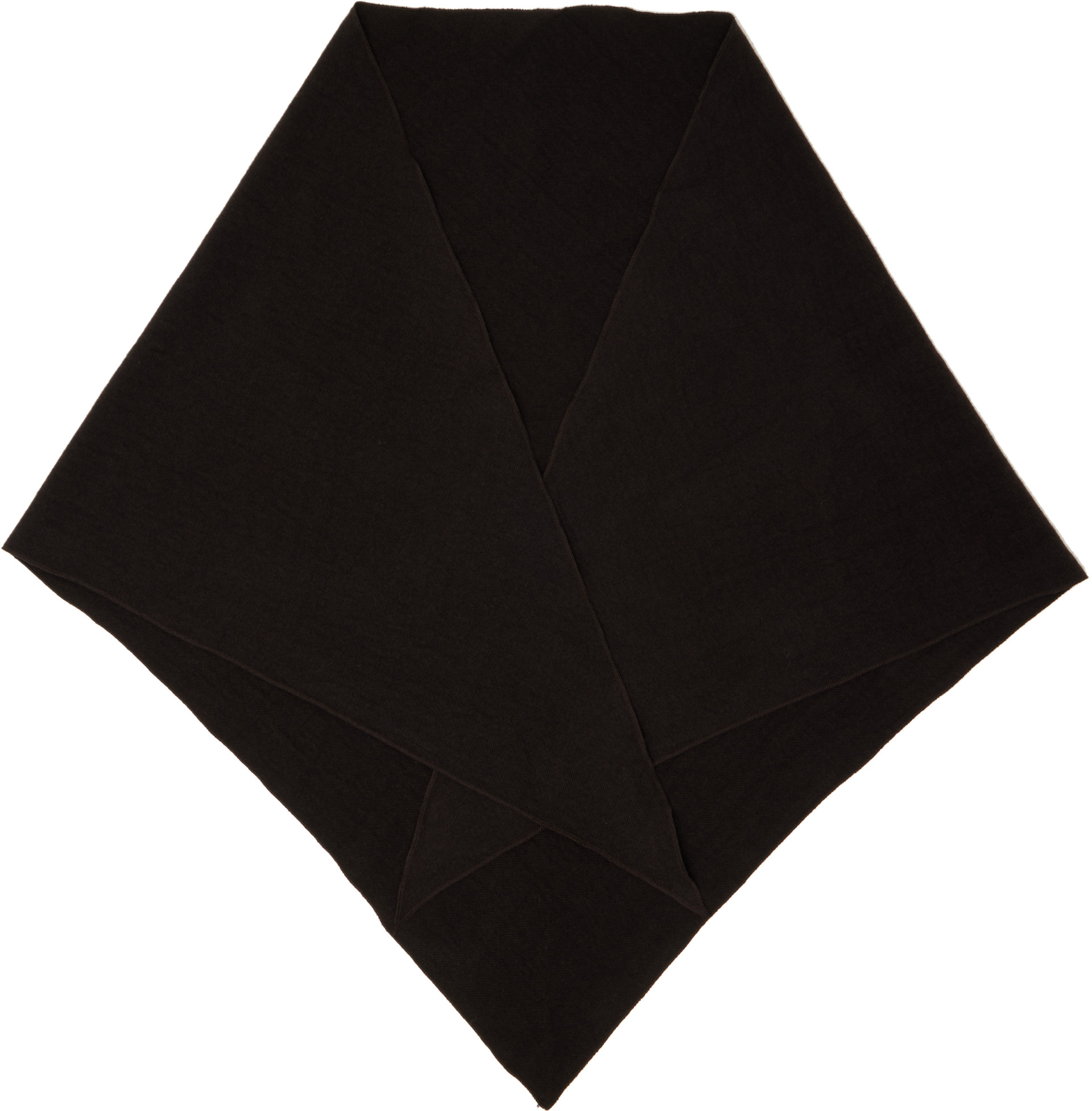 colbo - Foulard triangulaire brun