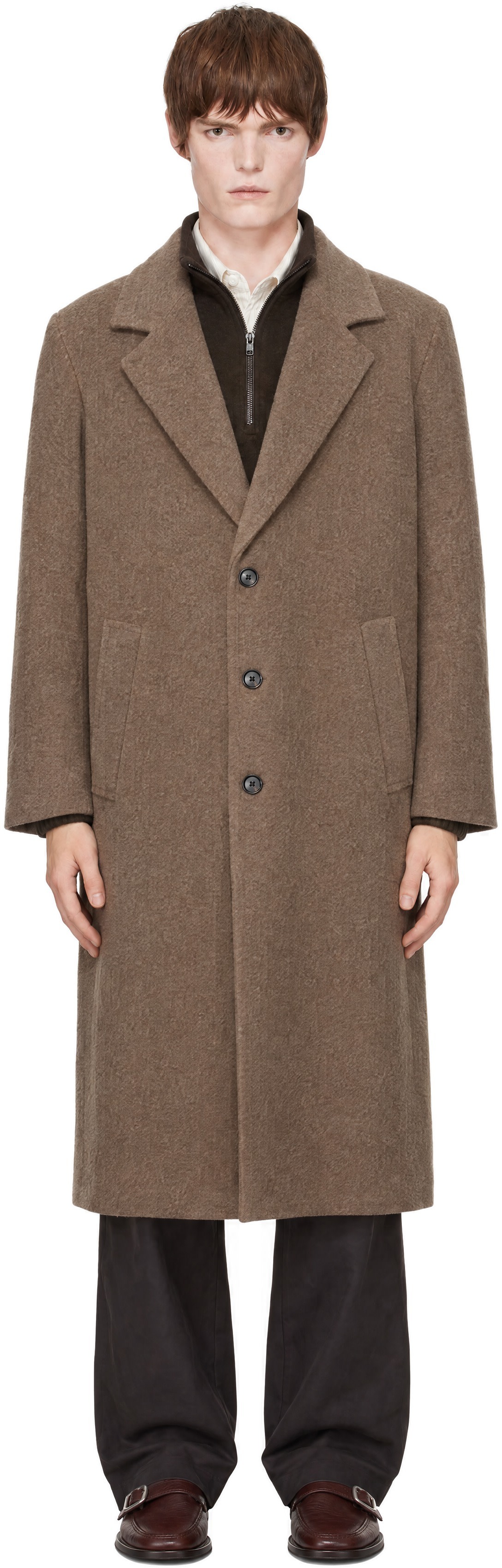 colbo - Taupe Suit Overcoat