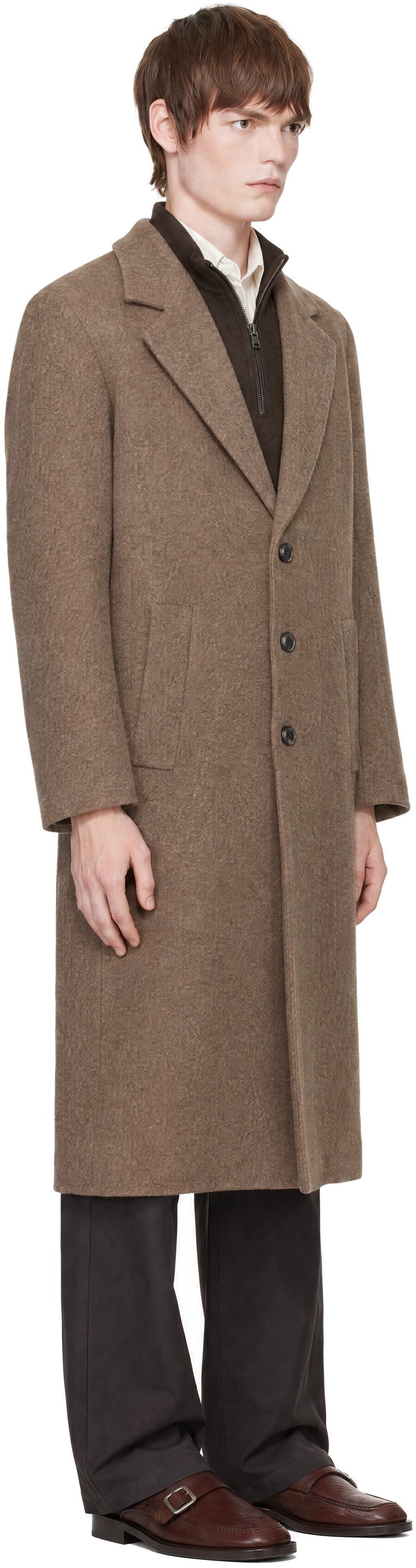 colbo - Taupe Suit Overcoat