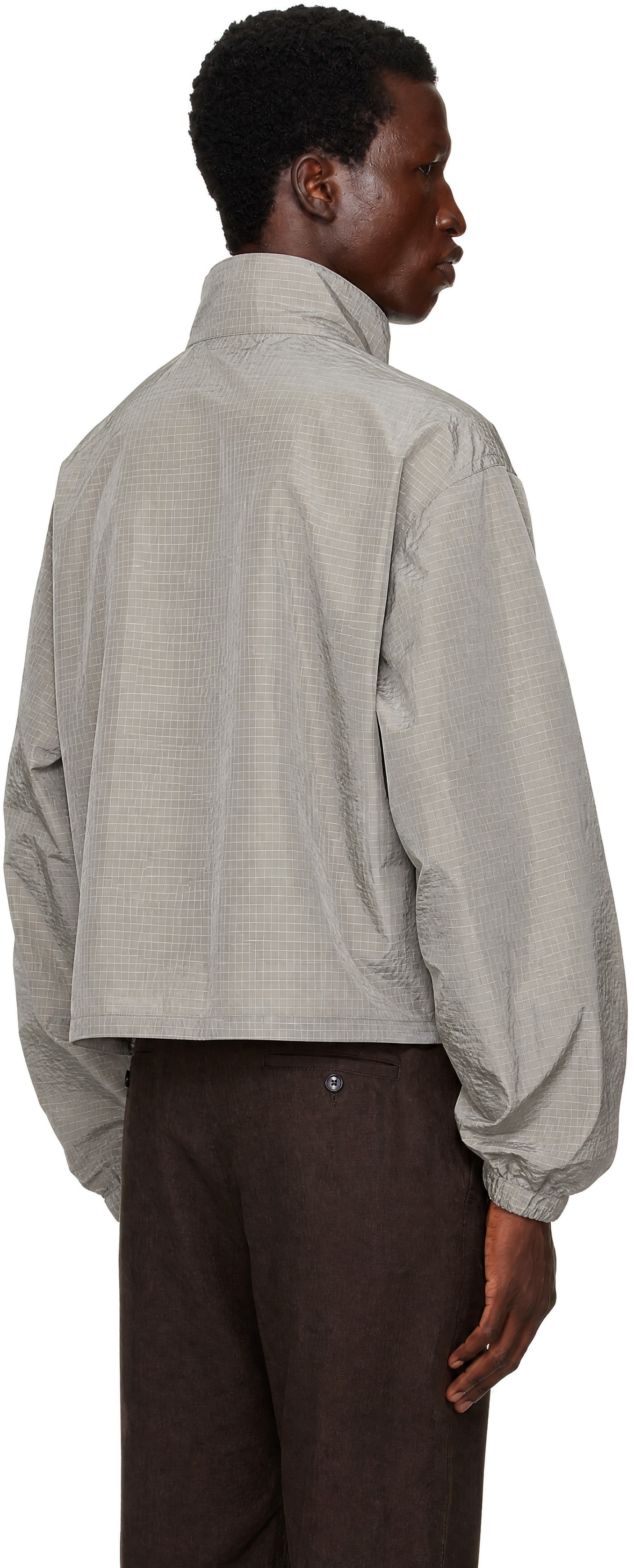 colbo - Gray Ripstop Track Jacket