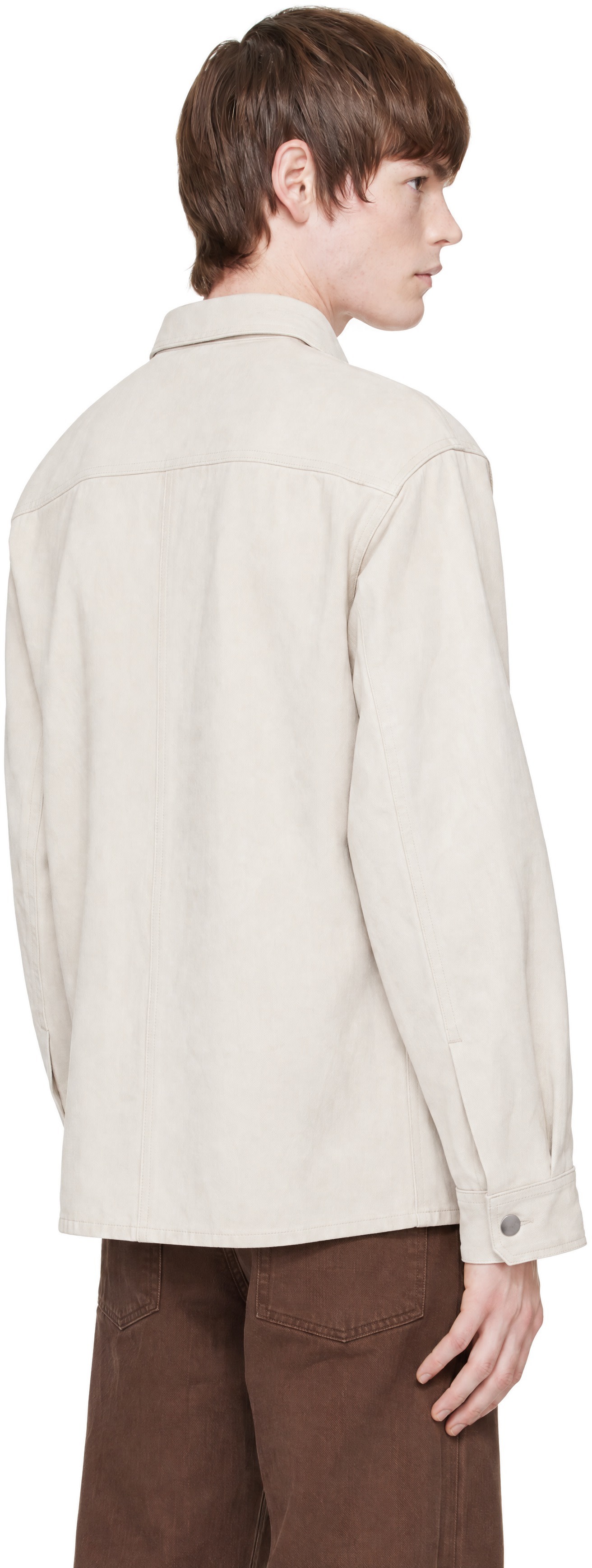 colbo - Off-White Denim Overshirt