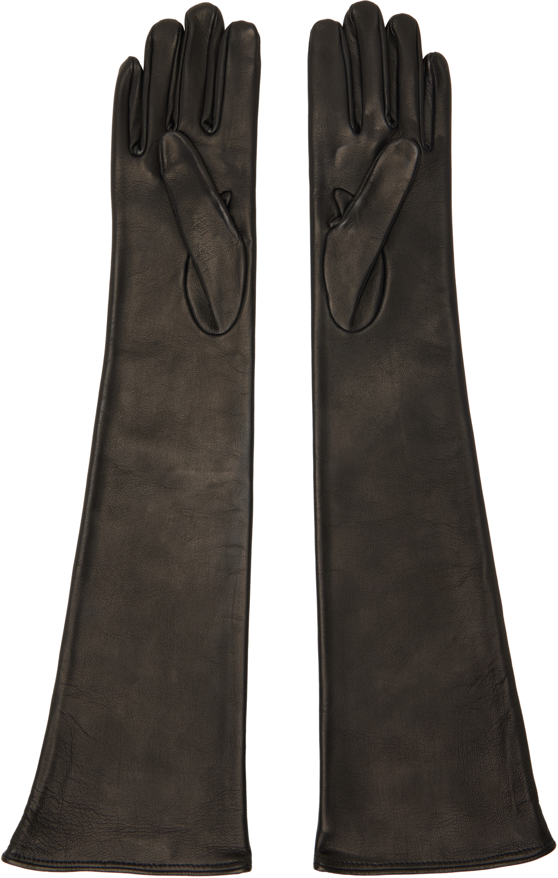 Coperni - Black Long Patch Gloves