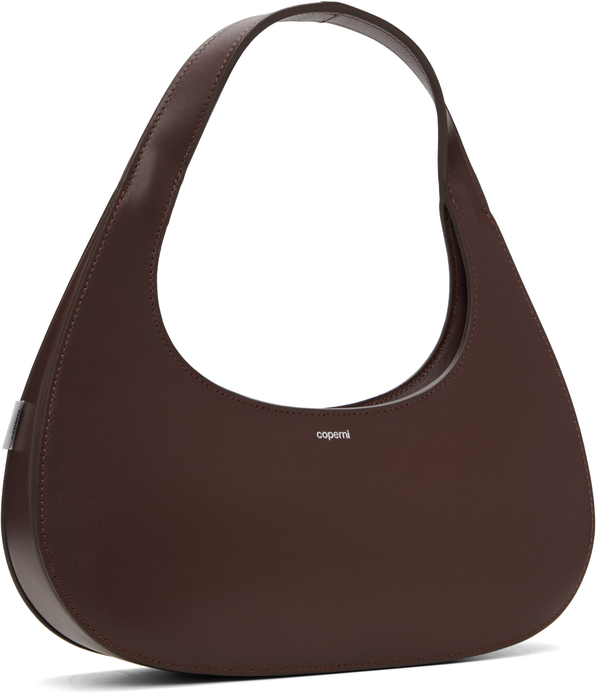 Coperni - Brown Loop Swipe Bag