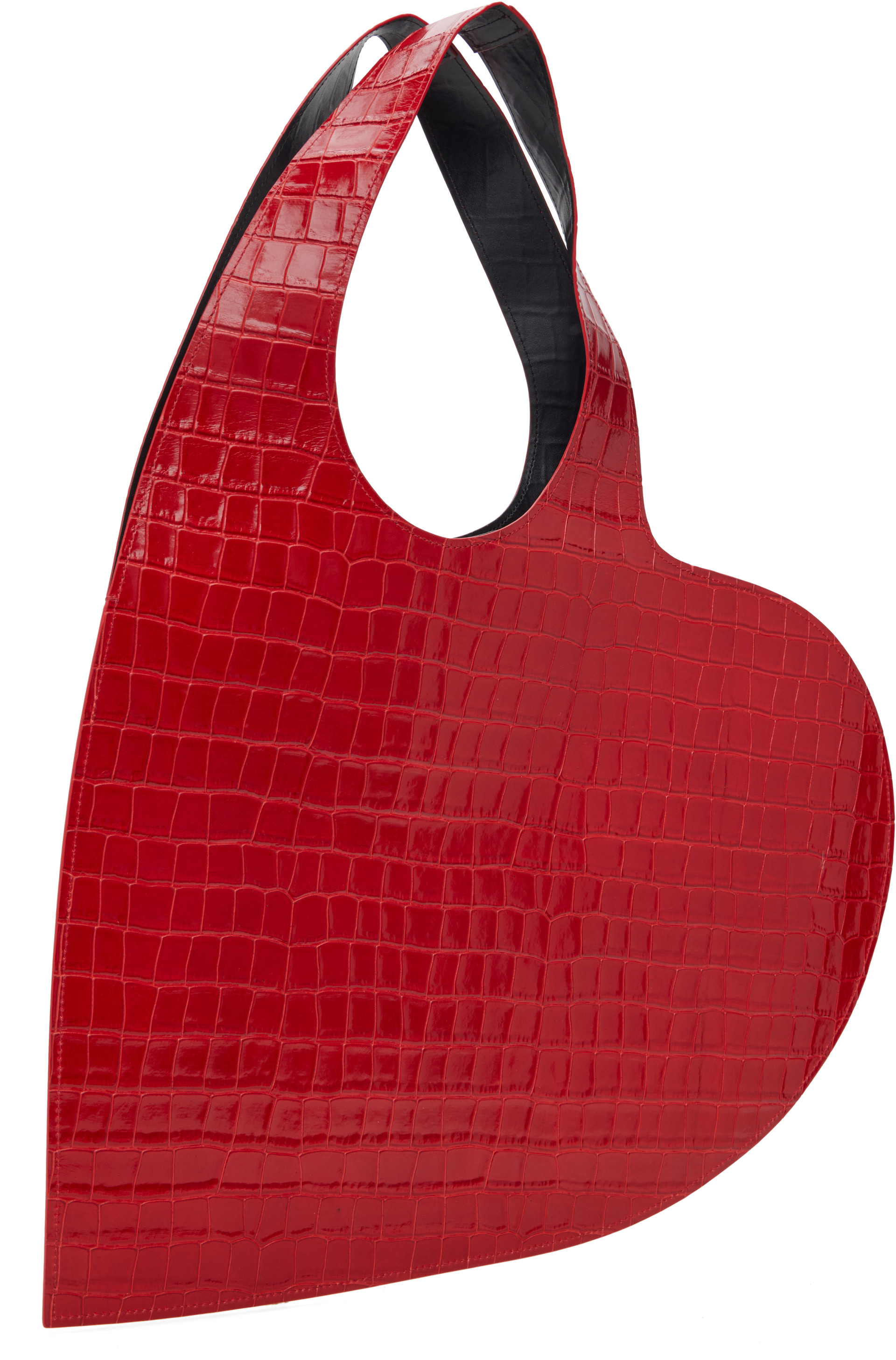 Coperni - Cabas en forme de cœur rouge