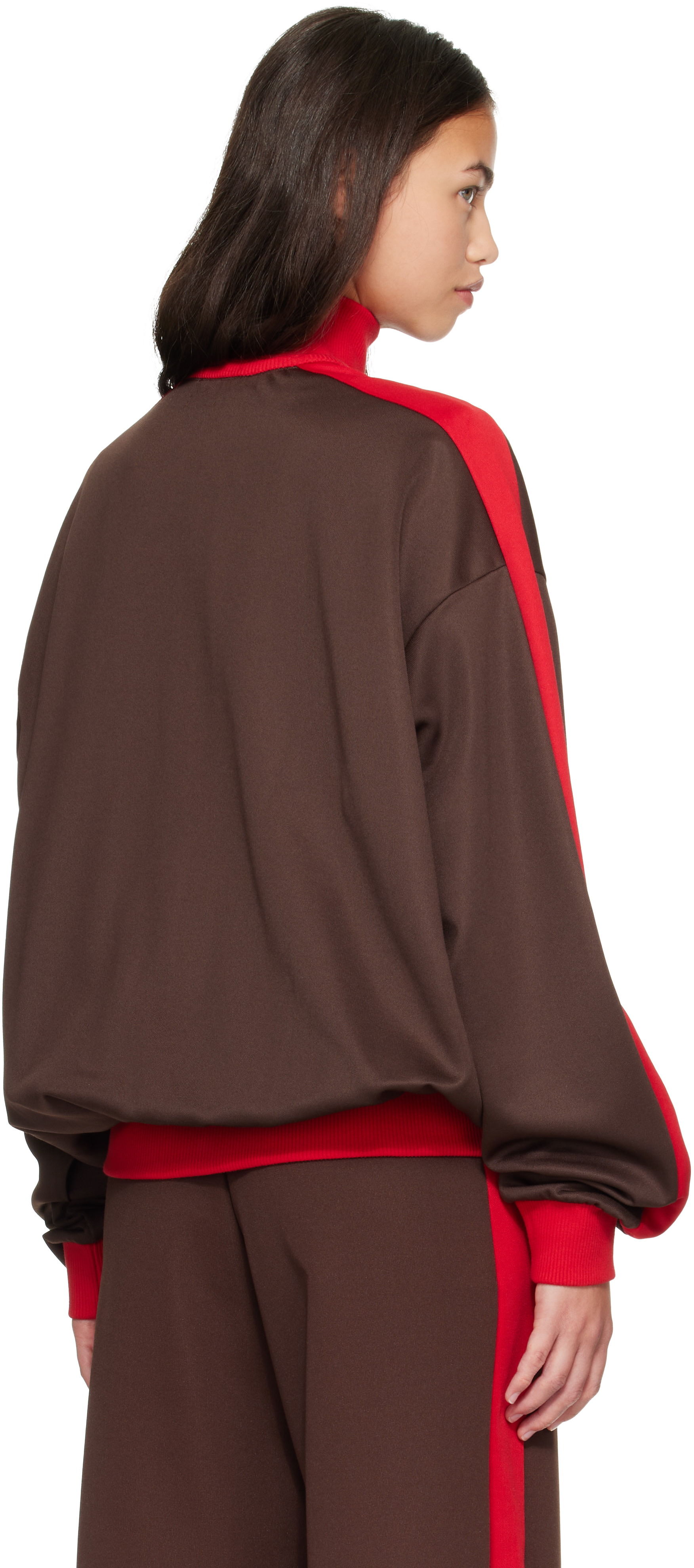 Coperni - Brown Oversized Track Jacket