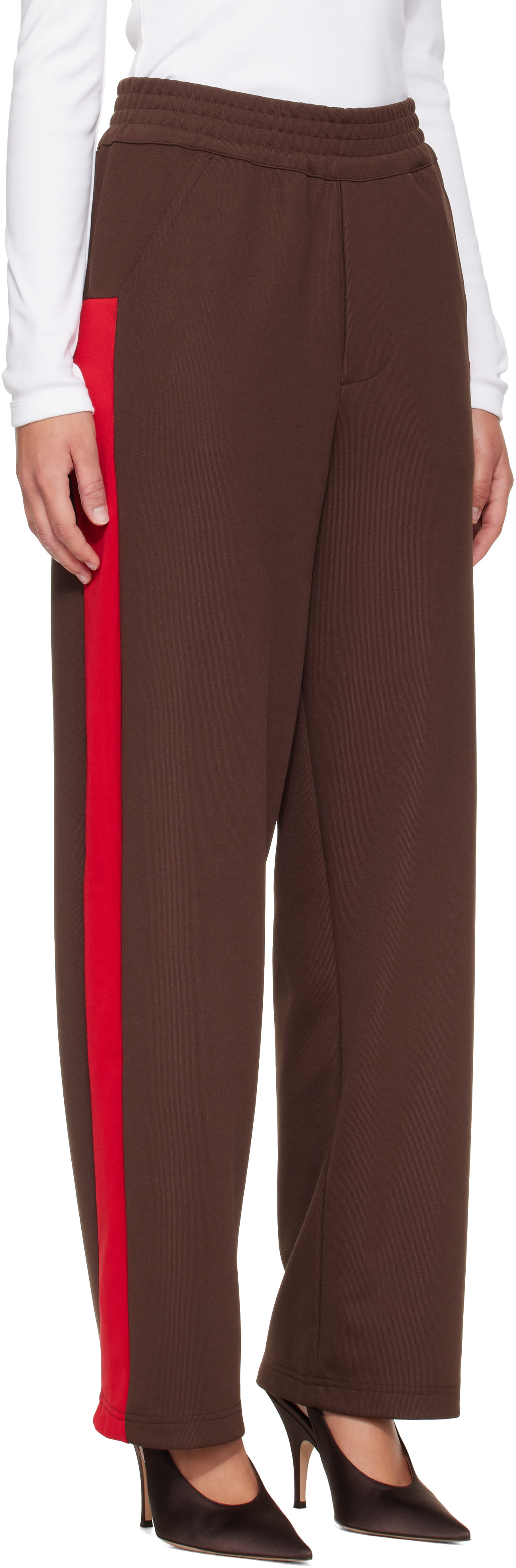 Coperni - Brown Oversized Track Pants