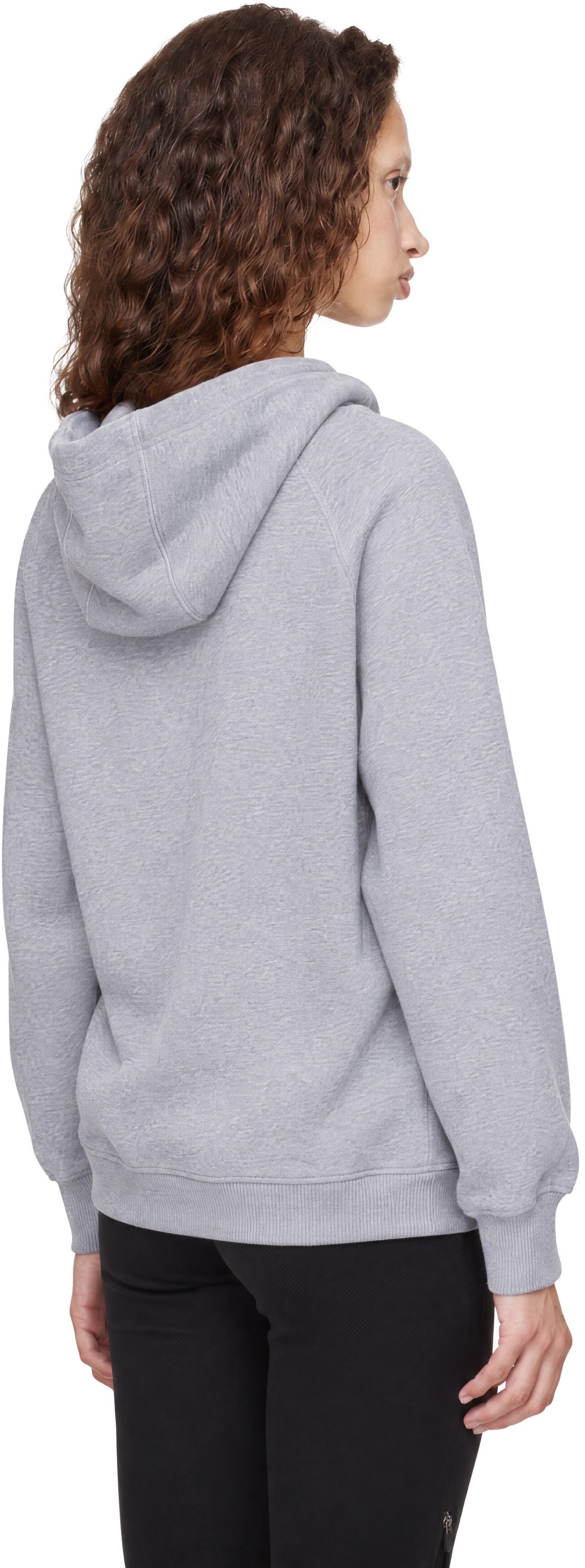 Coperni - Pull à capuche gris de style collégial