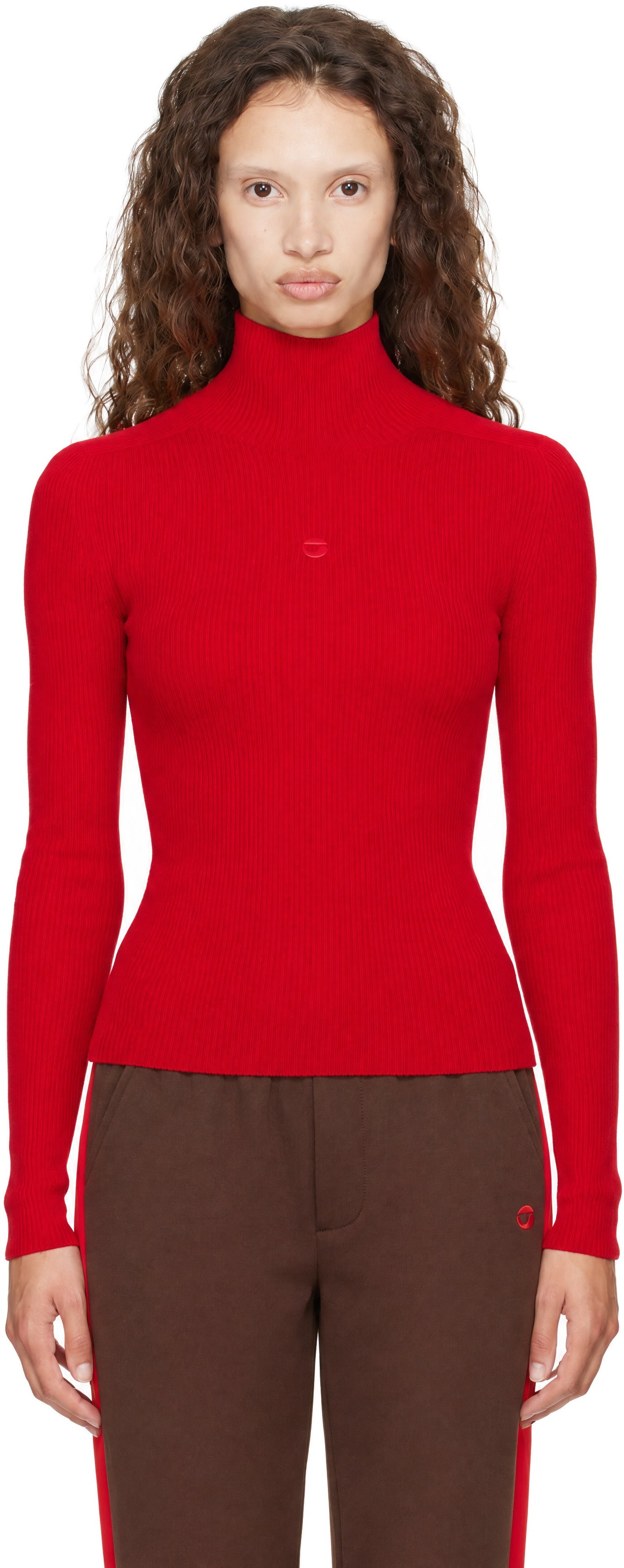 Coperni - Red Seamless Turtleneck