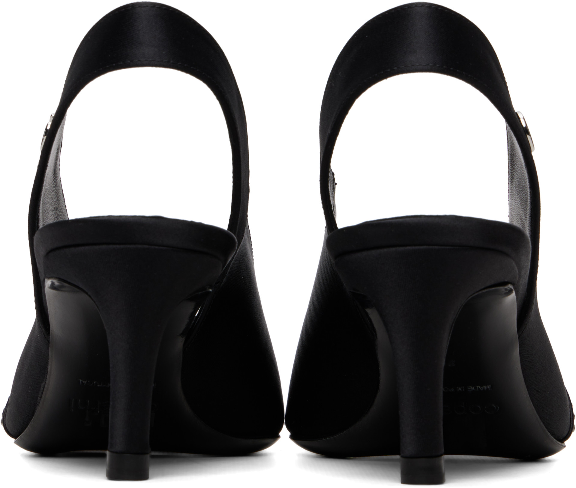 Coperni - Chaussures à talon noires à bride arrière