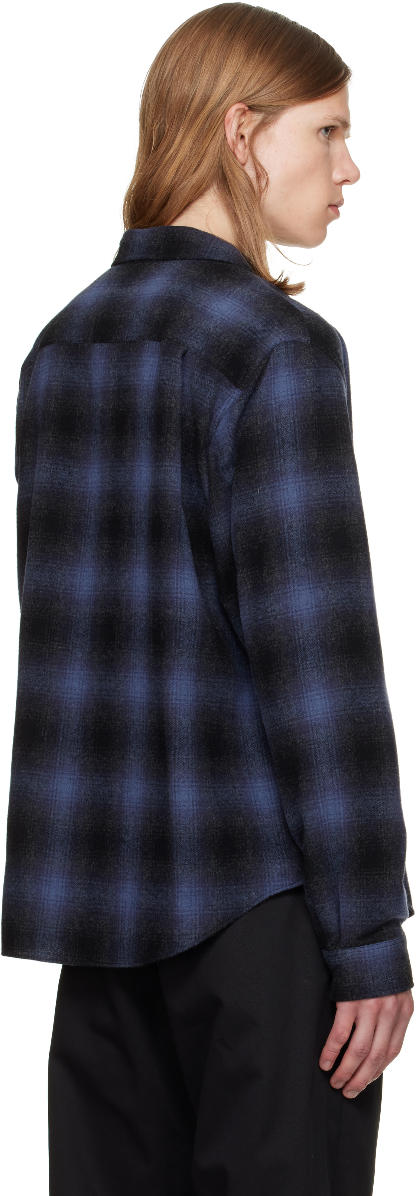 vowels - Chemise River bleue