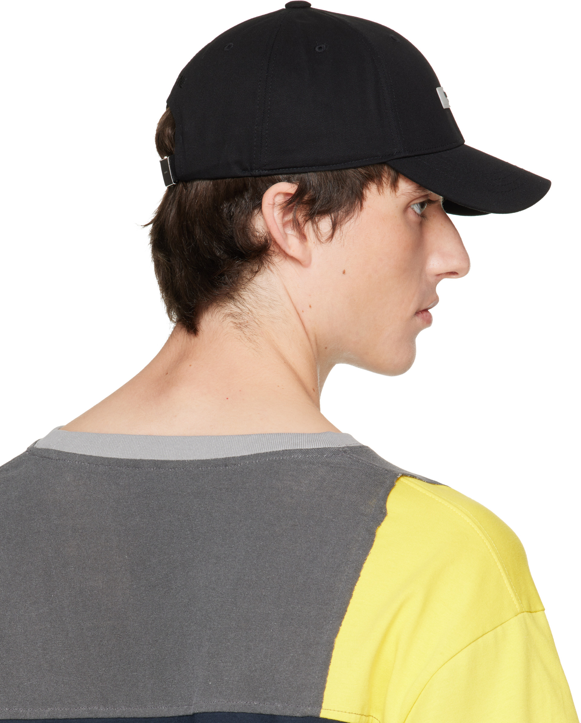 We11done - Black Logo Patch Cap