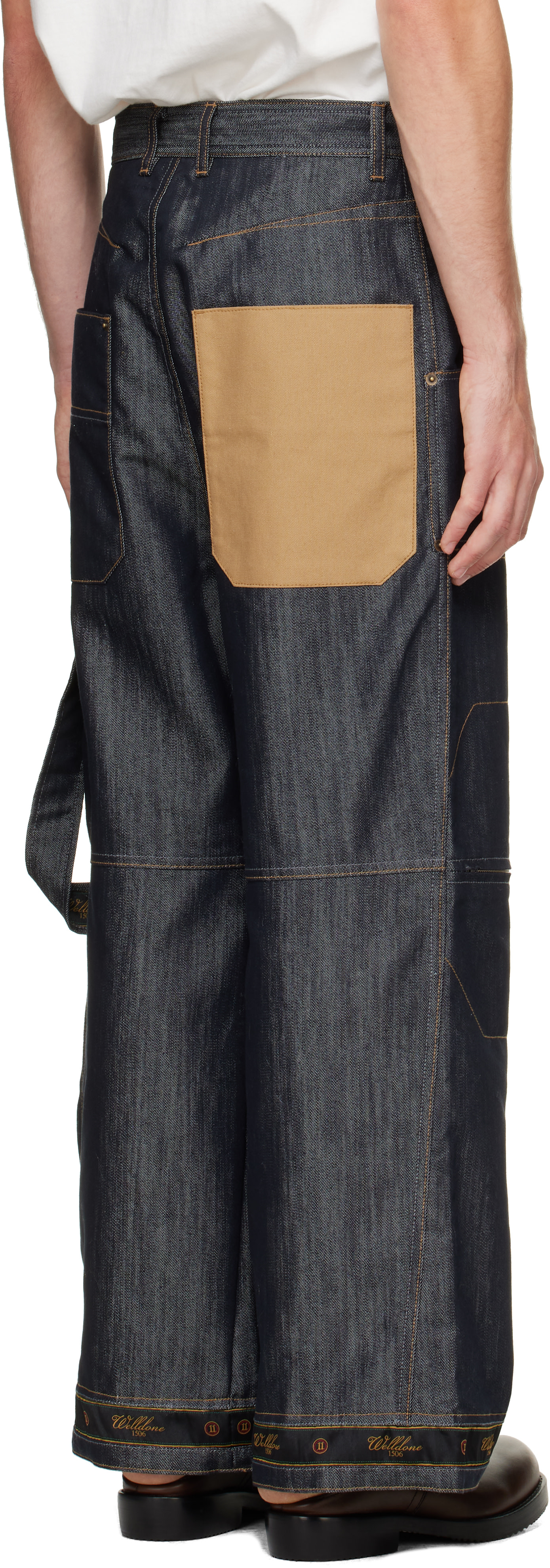 We11done - Navy Old School Denim Jeans