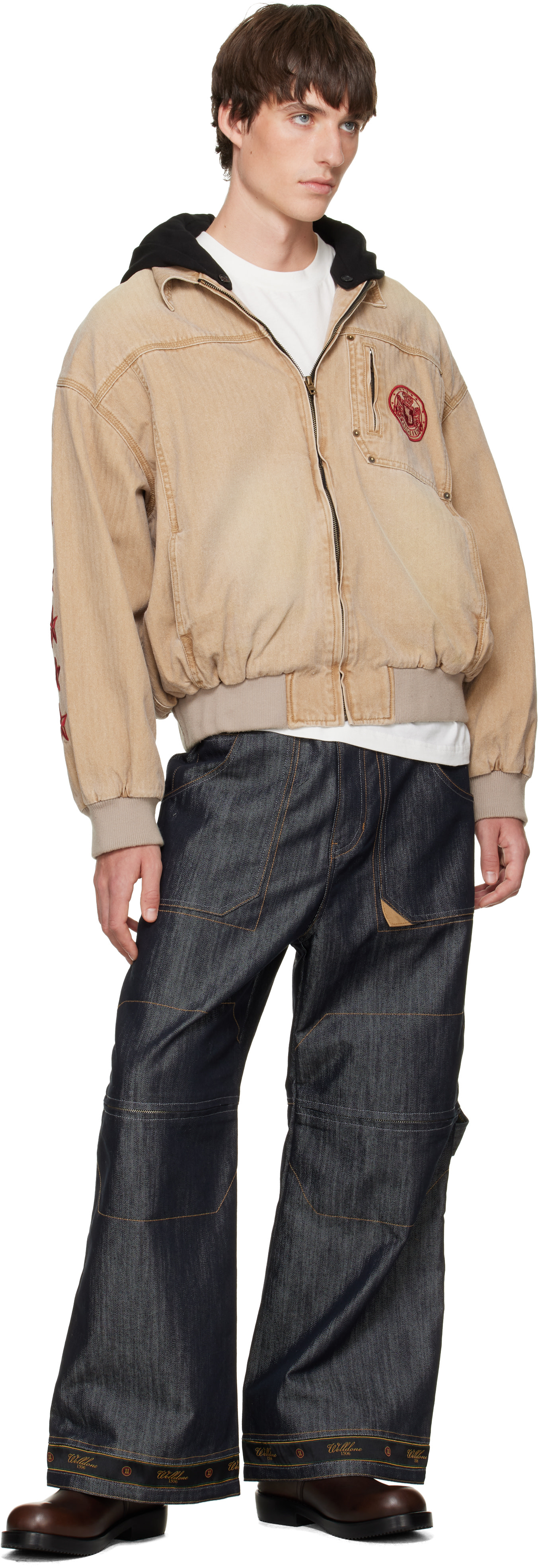We11done - Navy Old School Denim Jeans