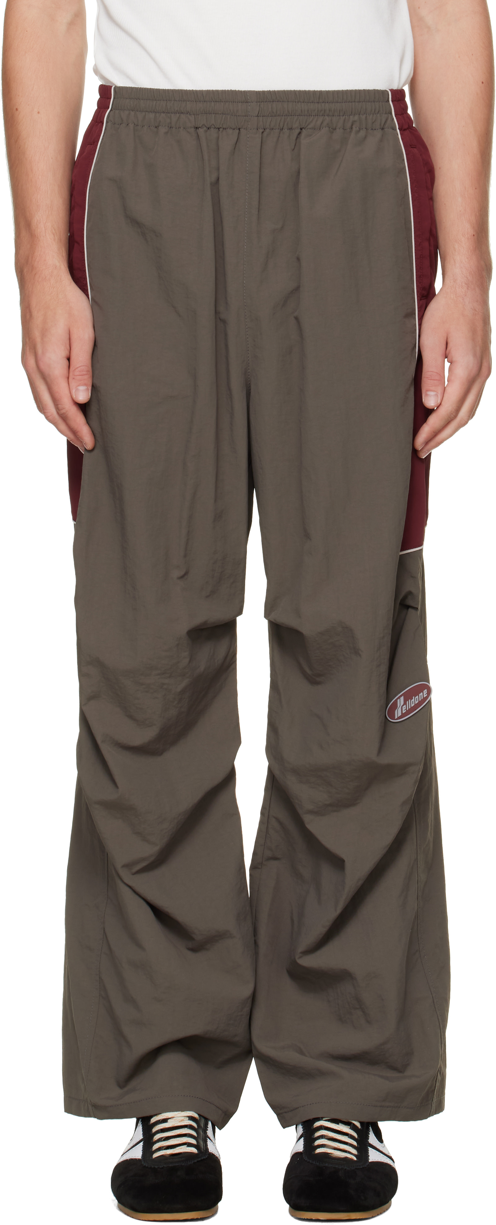 We11done - Gray Sporty Track Pants