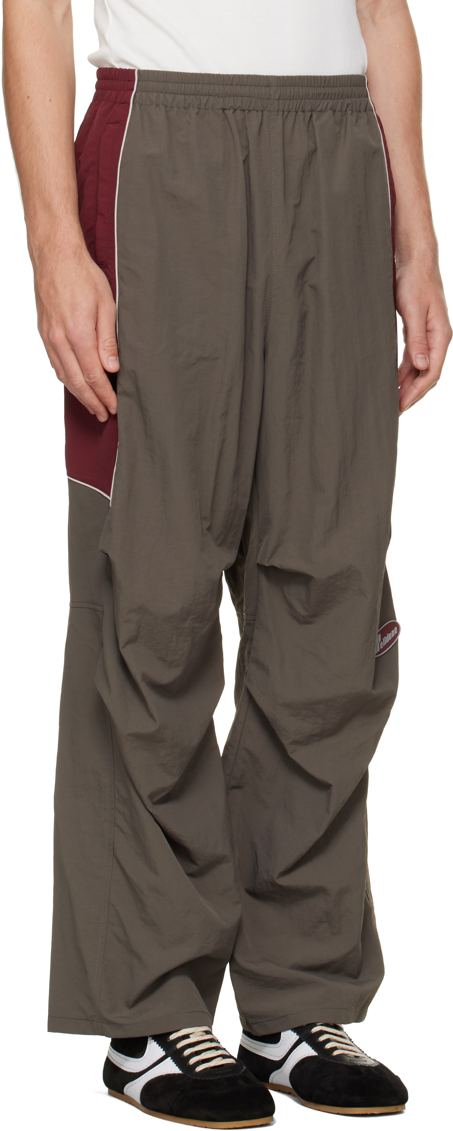 We11done - Gray Sporty Track Pants