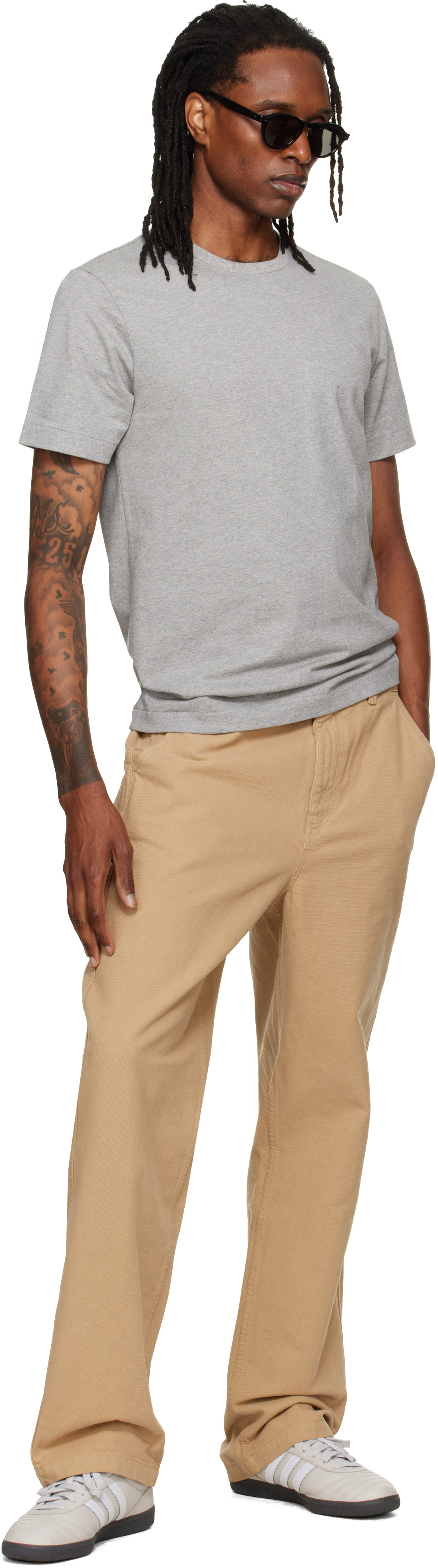 Merz b. Schwanen: Gray 2M15 'Mid-Century Machine' Refined Fit T