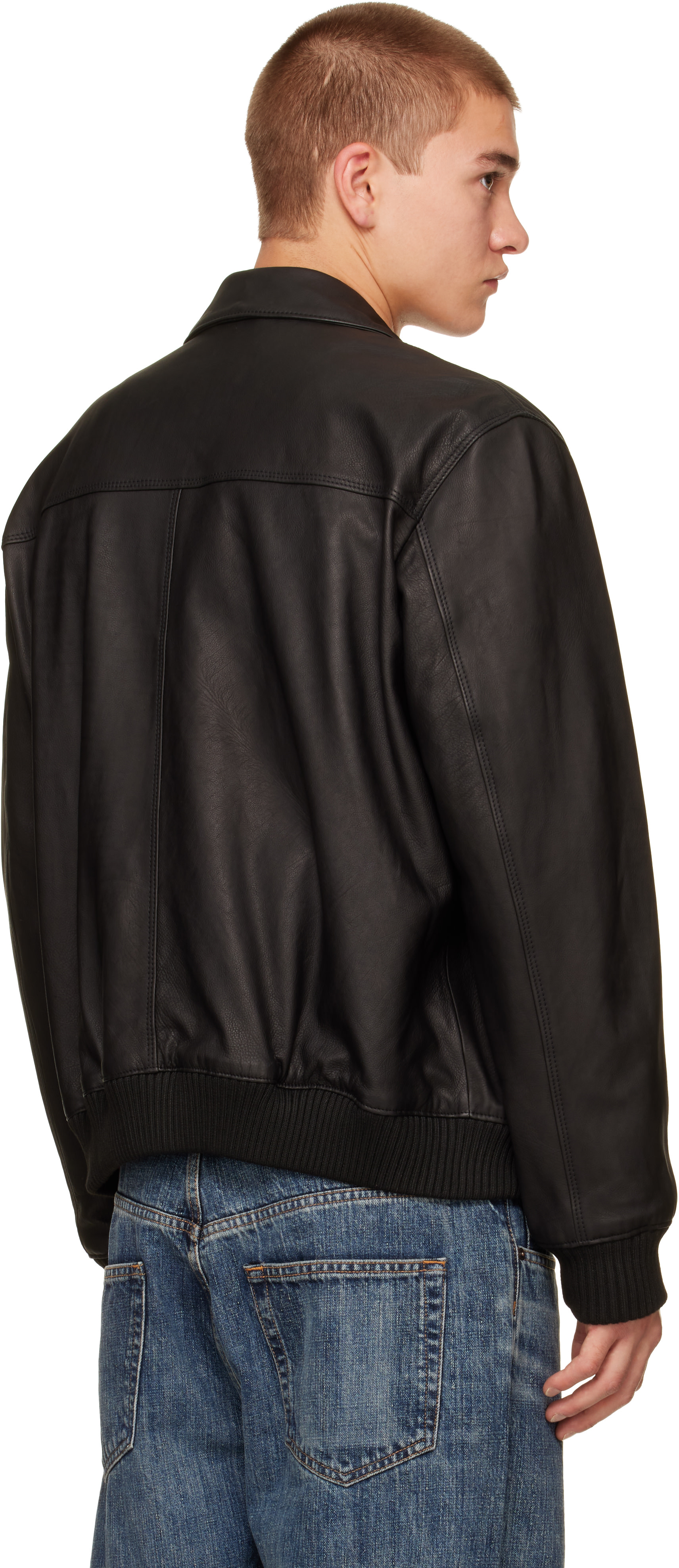 CARRER - Black Coda Leather Jacket