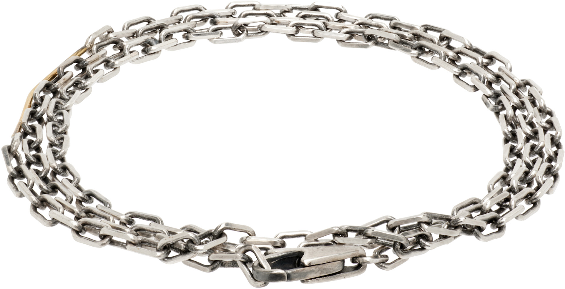title of work: Anchor Chain Bracelet | SSENSE