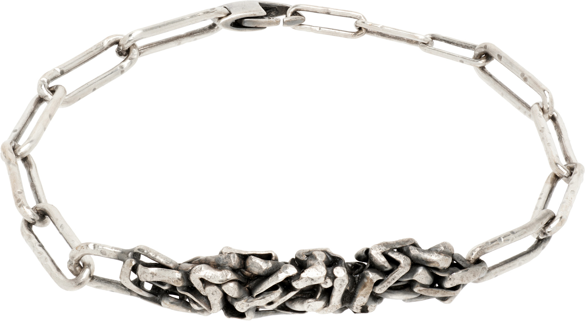 title of work - Bracelet à maillons modifiés