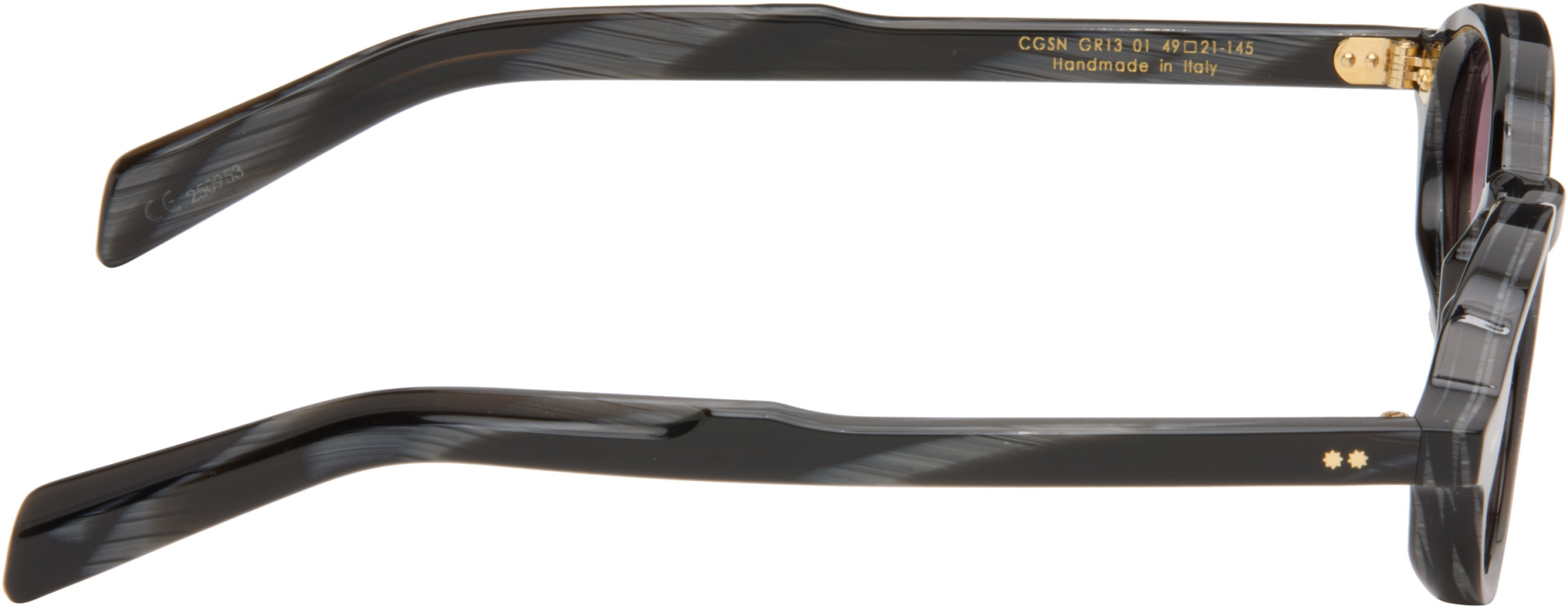 Cutler and Gross: Black GR13 Oval Sunglasses | SSENSE