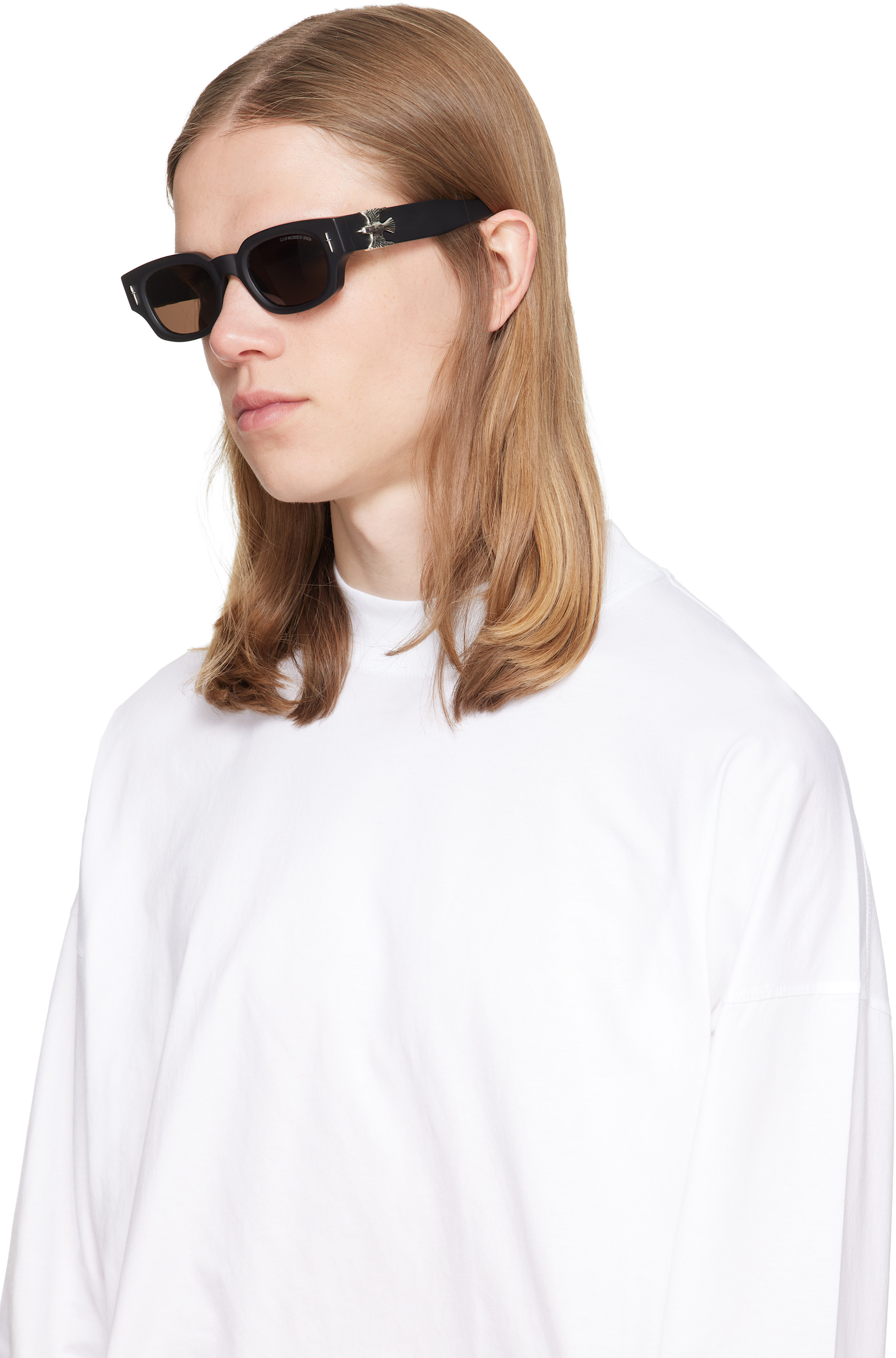 Cutler and Gross - Black The Great Frog Edition Soaring Eagle Sunglasses