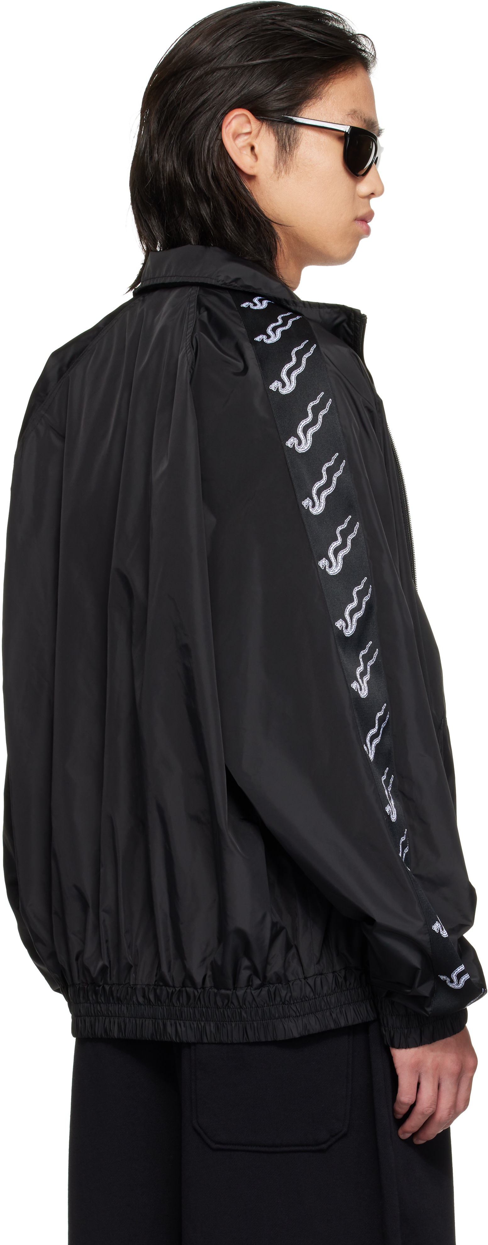 LU'U DAN - Black Blacklisted LD Windbreaker Jacket