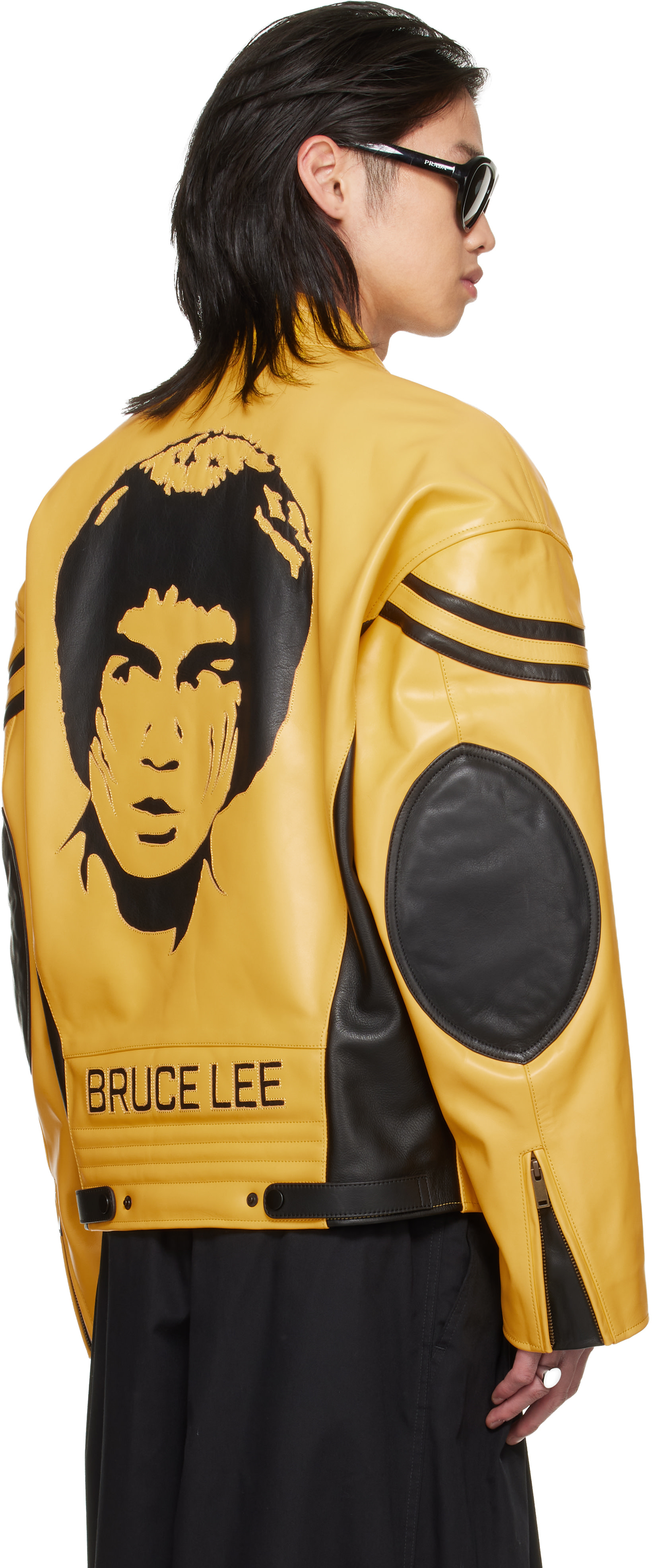 BOUNTY HUNTER x MOON Jacket L yellow