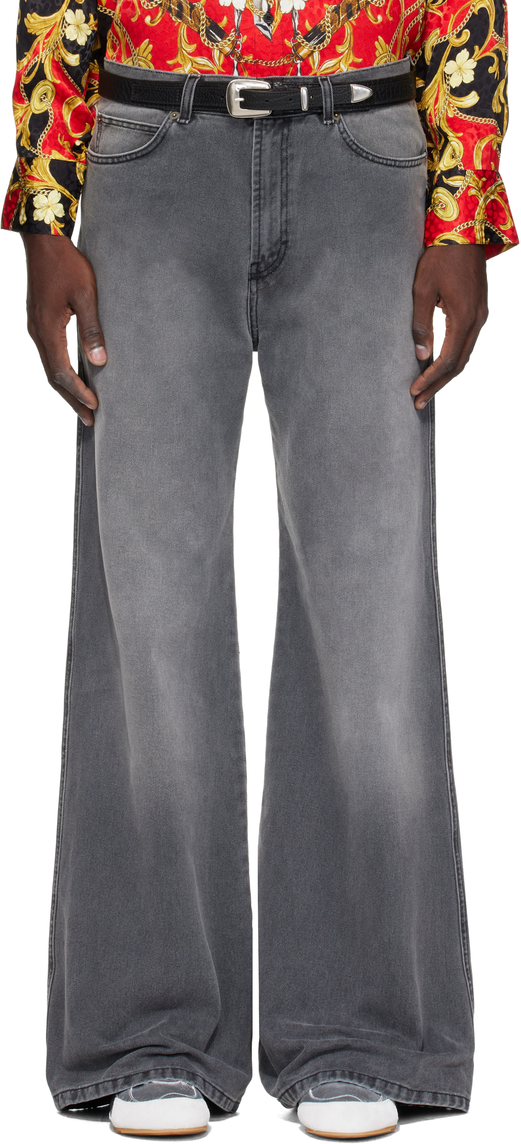 LU'U DAN - Gray Phat XL Jeans