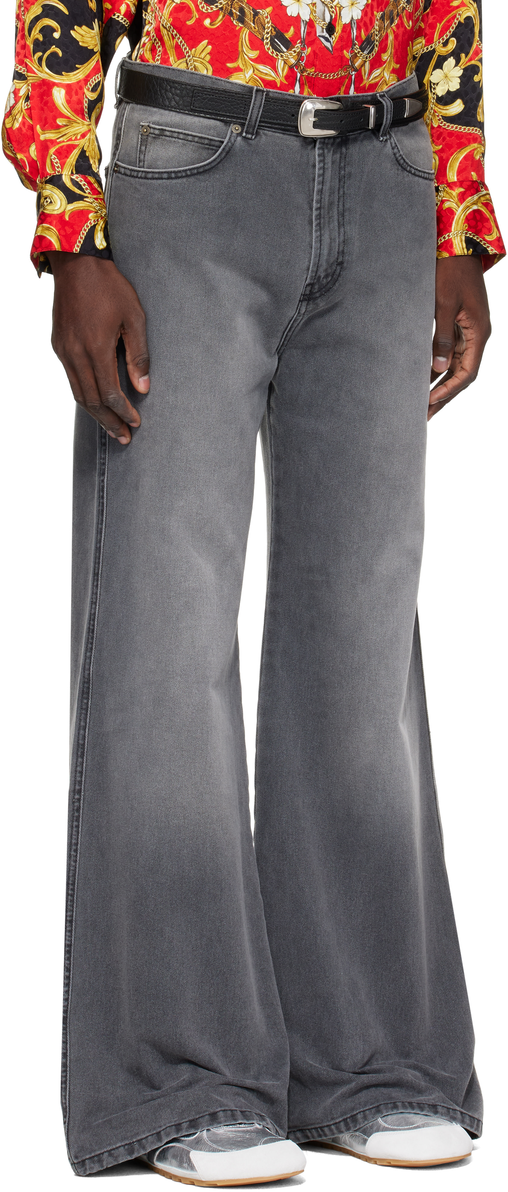 LU'U DAN - Gray Phat XL Jeans