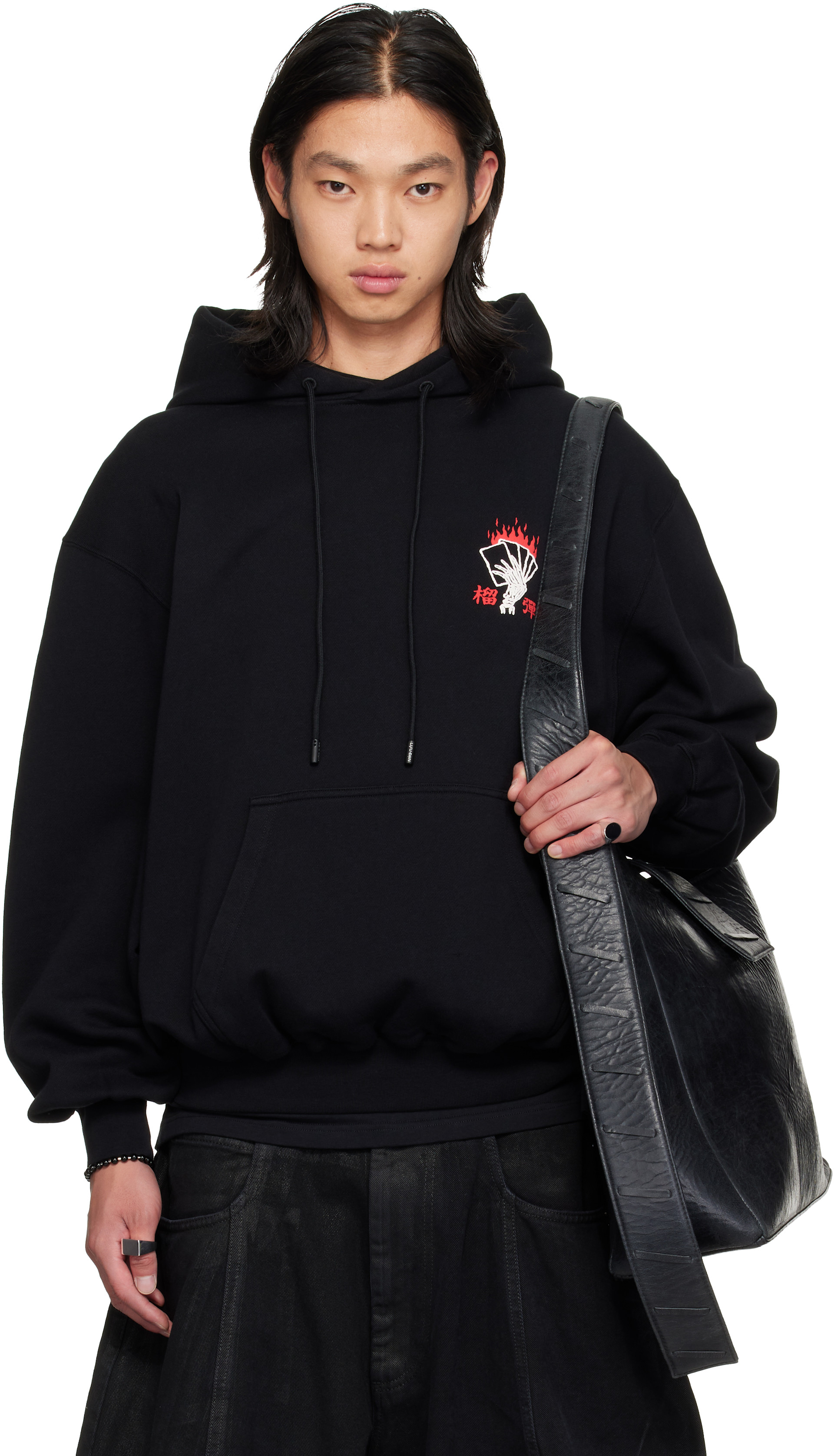 LU'U DAN - Black Aftermath Hoodie