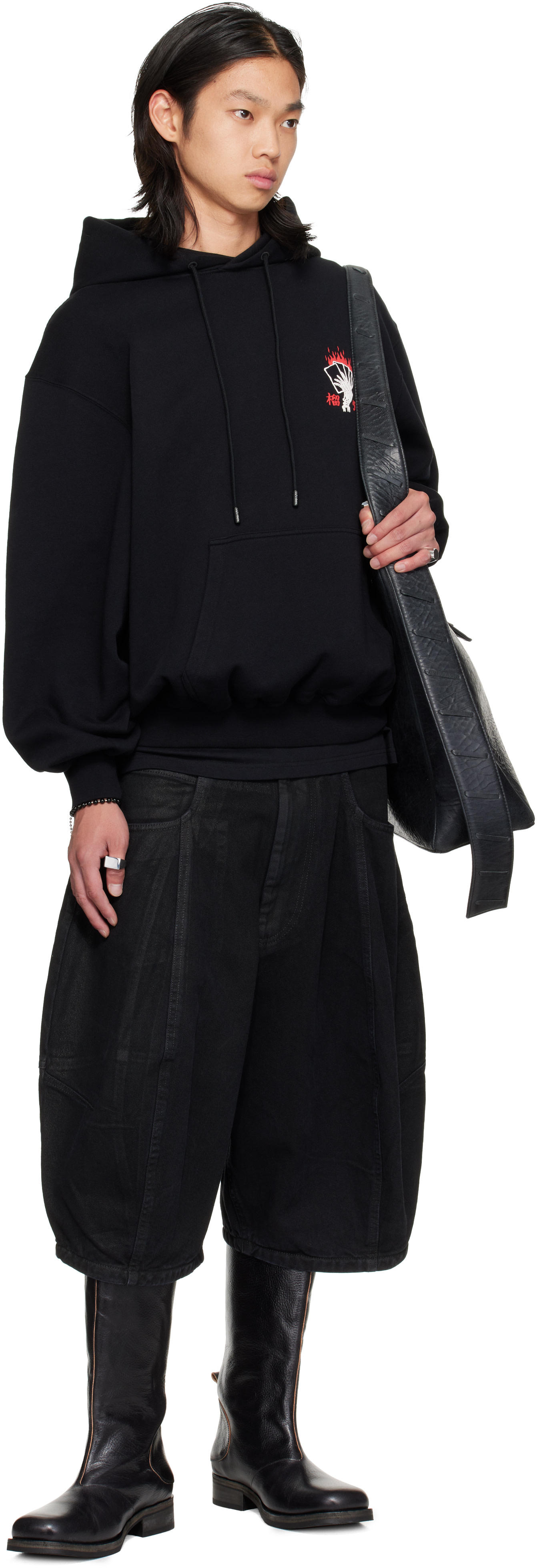 LU'U DAN - Black Aftermath Hoodie
