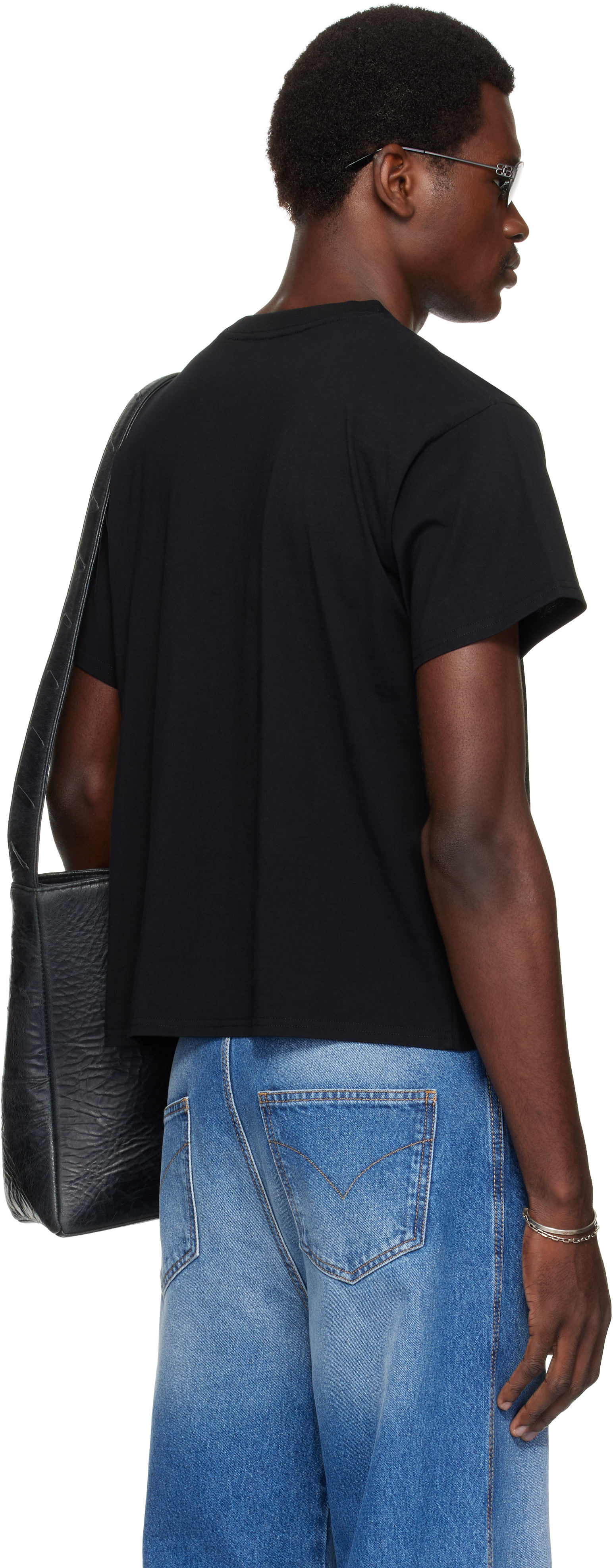 LU'U DAN - Black Blacklisted Box T-shirt