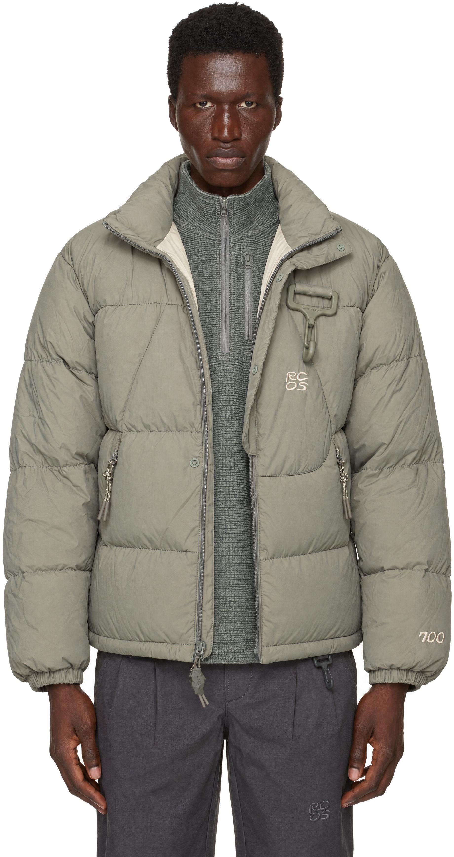 RCOS - Green NY.DD.WR Down Sierra Puffer Jacket