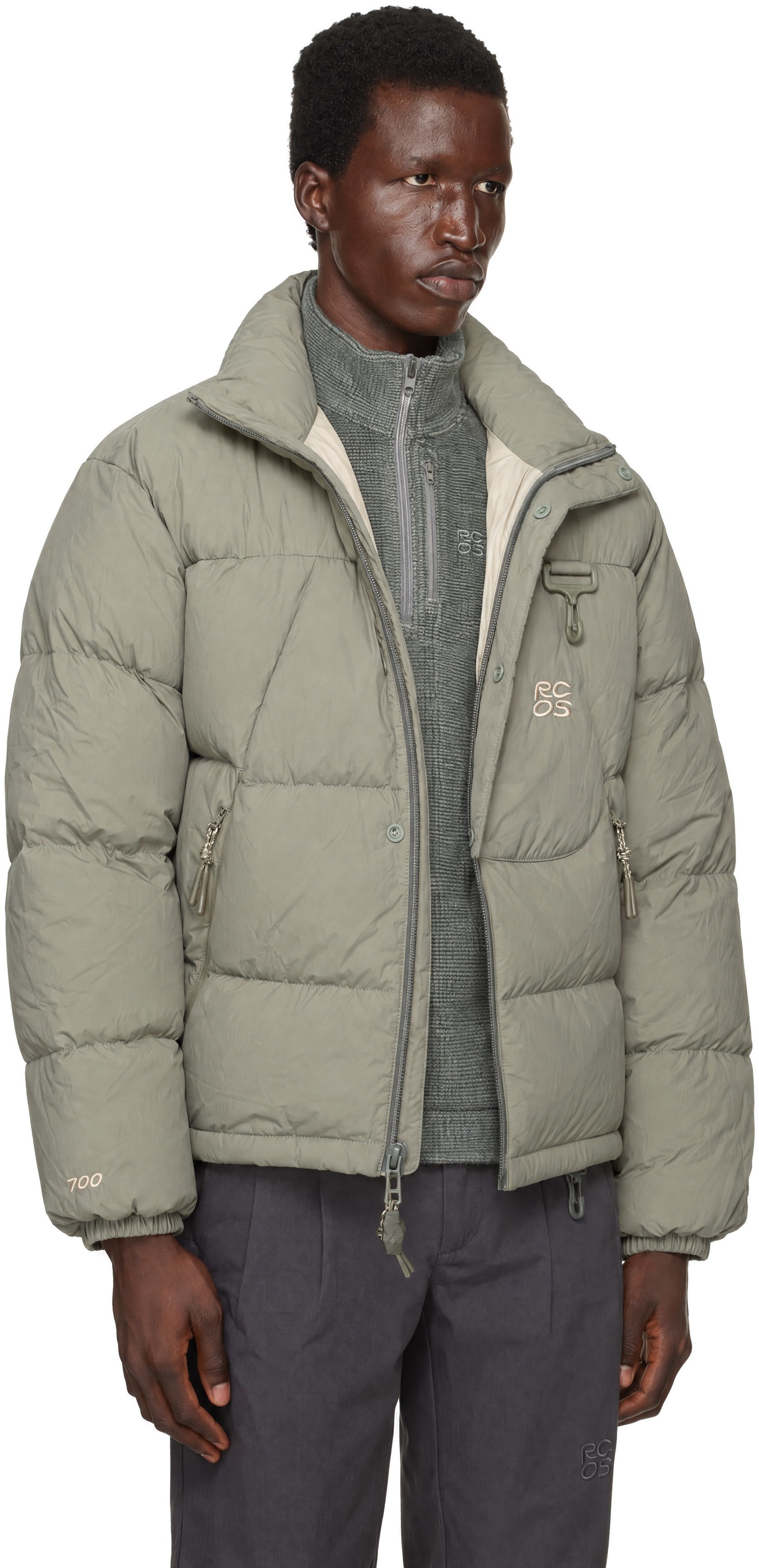 RCOS - Green NY.DD.WR Down Sierra Puffer Jacket