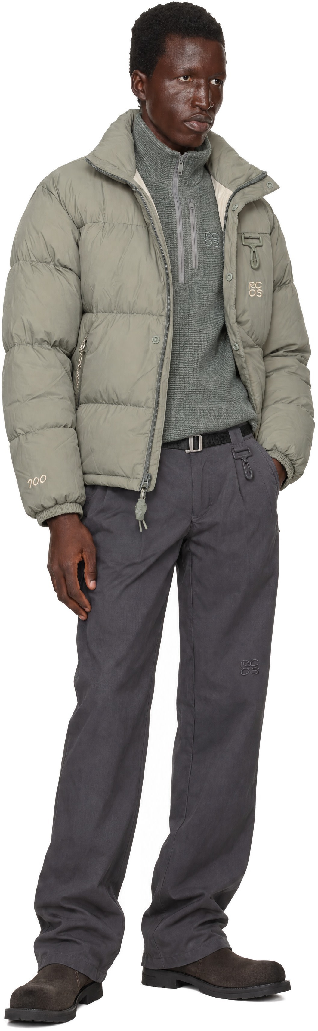 RCOS - Green NY.DD.WR Down Sierra Puffer Jacket