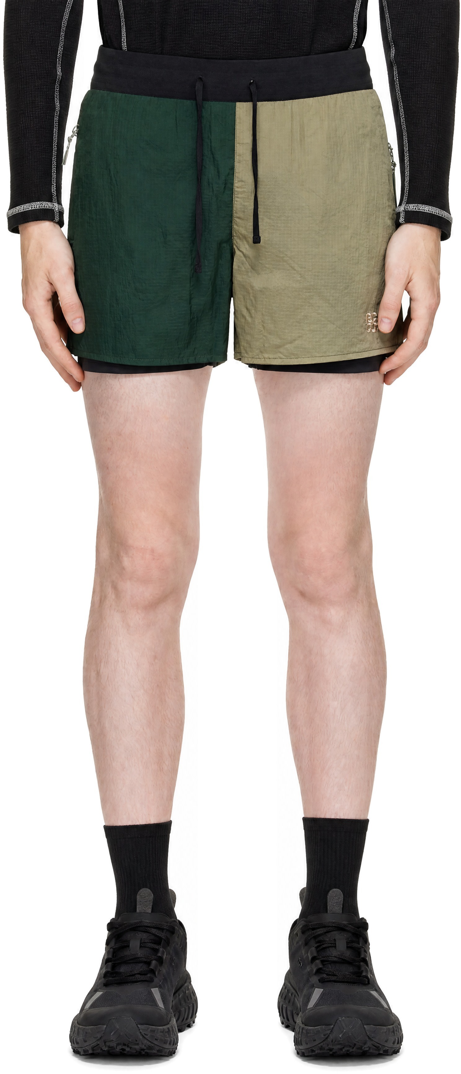 RCOS - Green Griffith Running Shorts