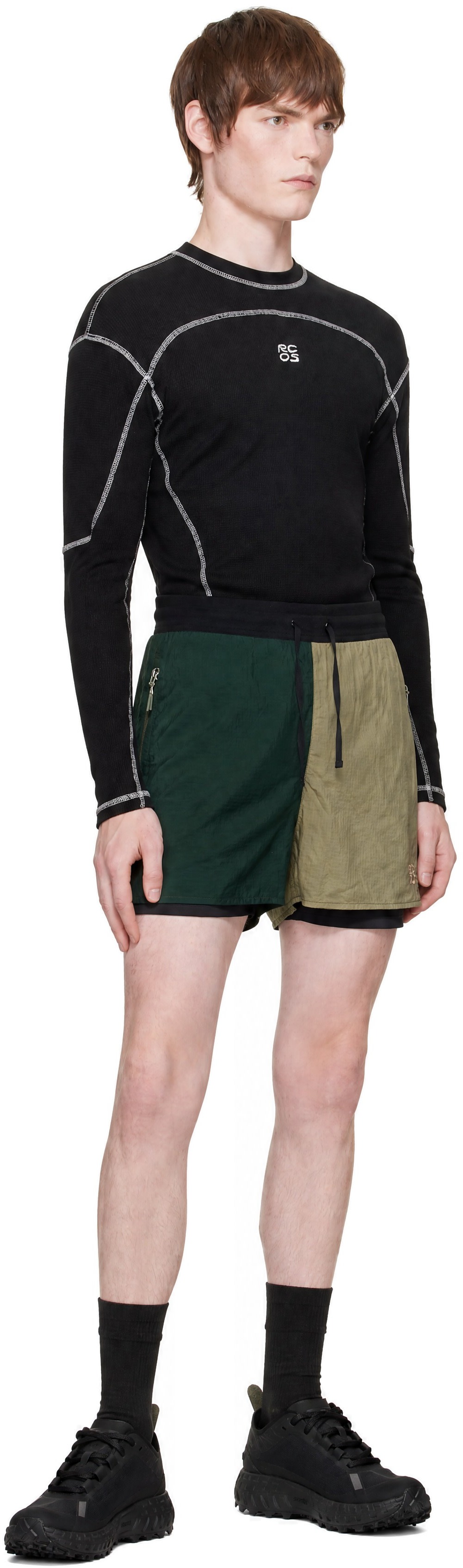 RCOS - Green Griffith Running Shorts