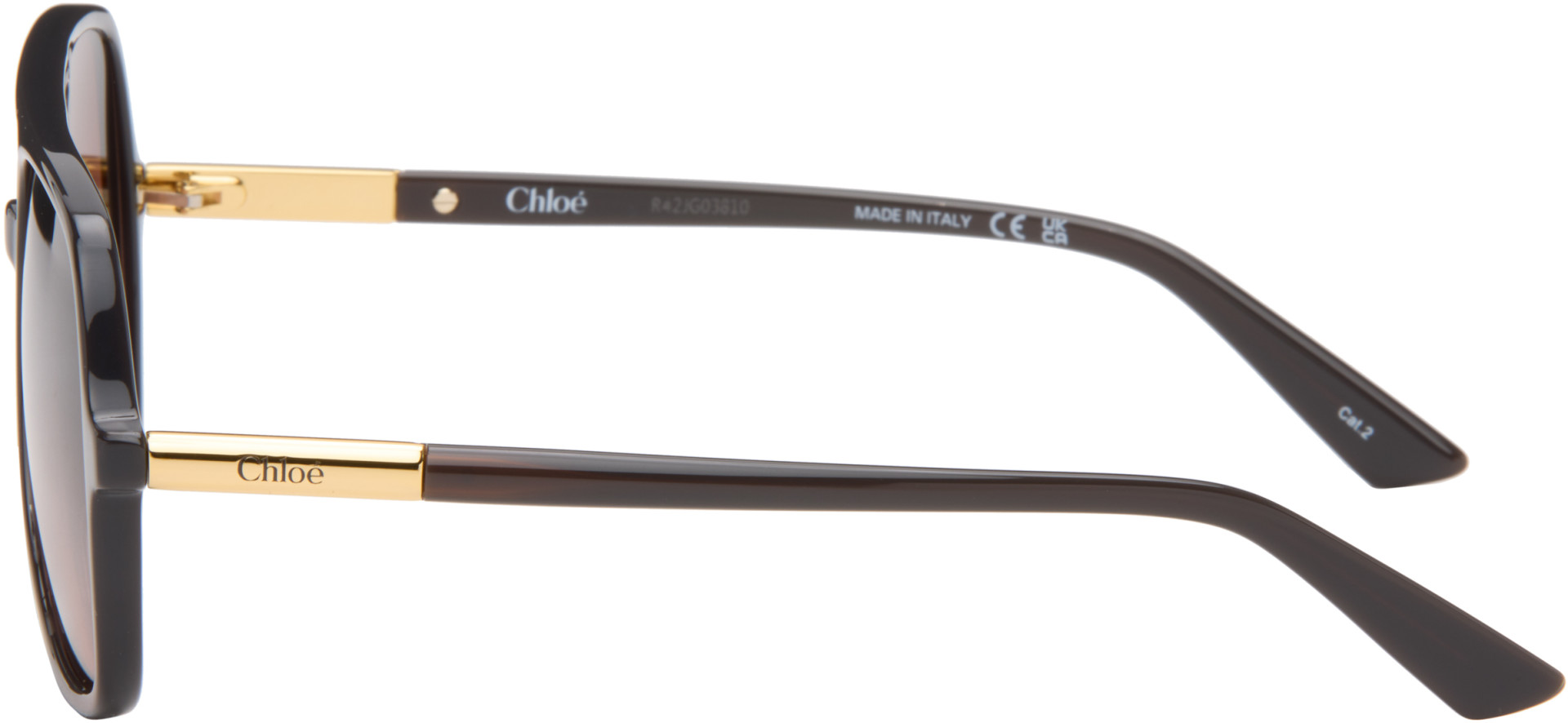 Chloé - Gray Aviator Sunglasses