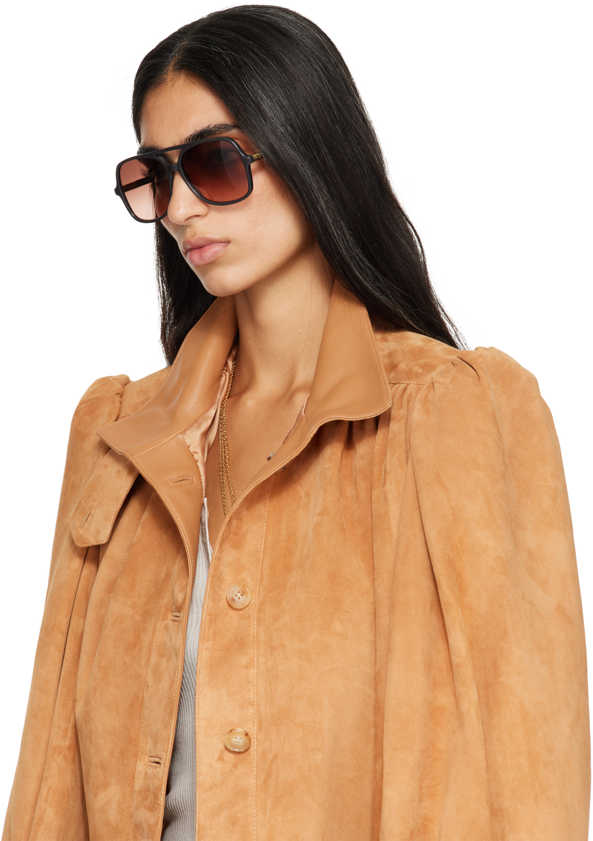Chloé - Lunettes de soleil aviateur grises