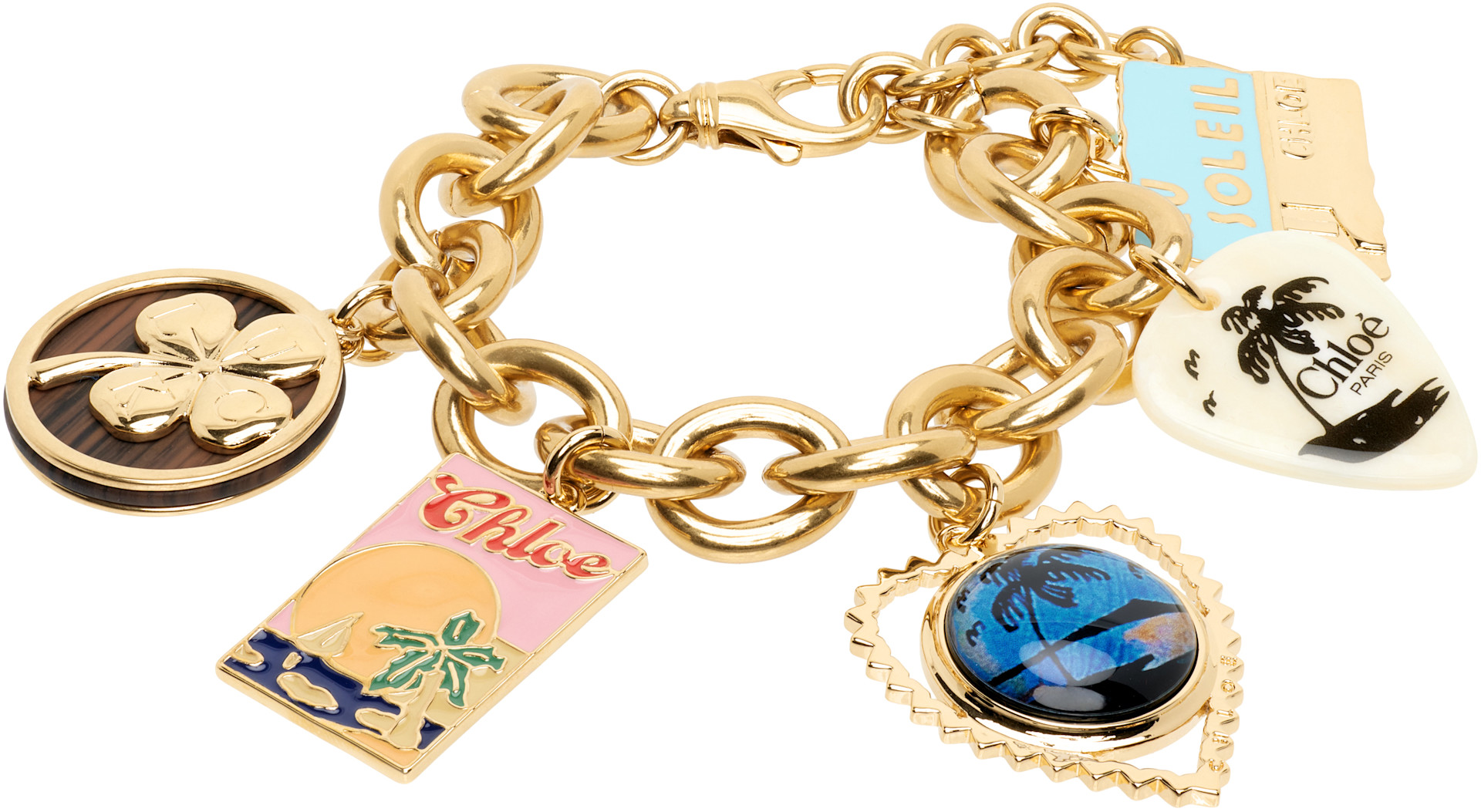 Chloé - Bracelet à breloques graphiques