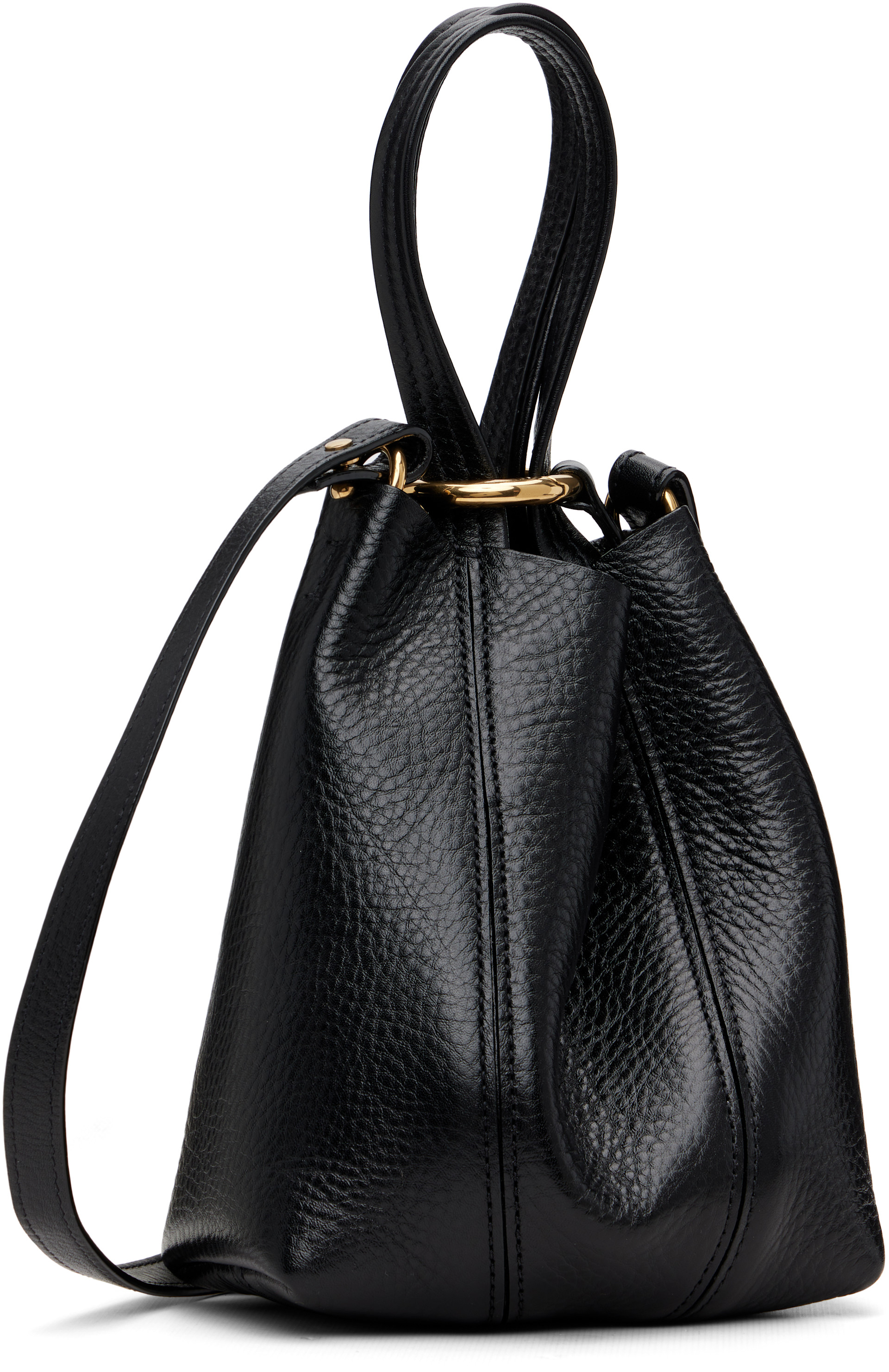 Chloé - Petit cabas Spin noir à logo