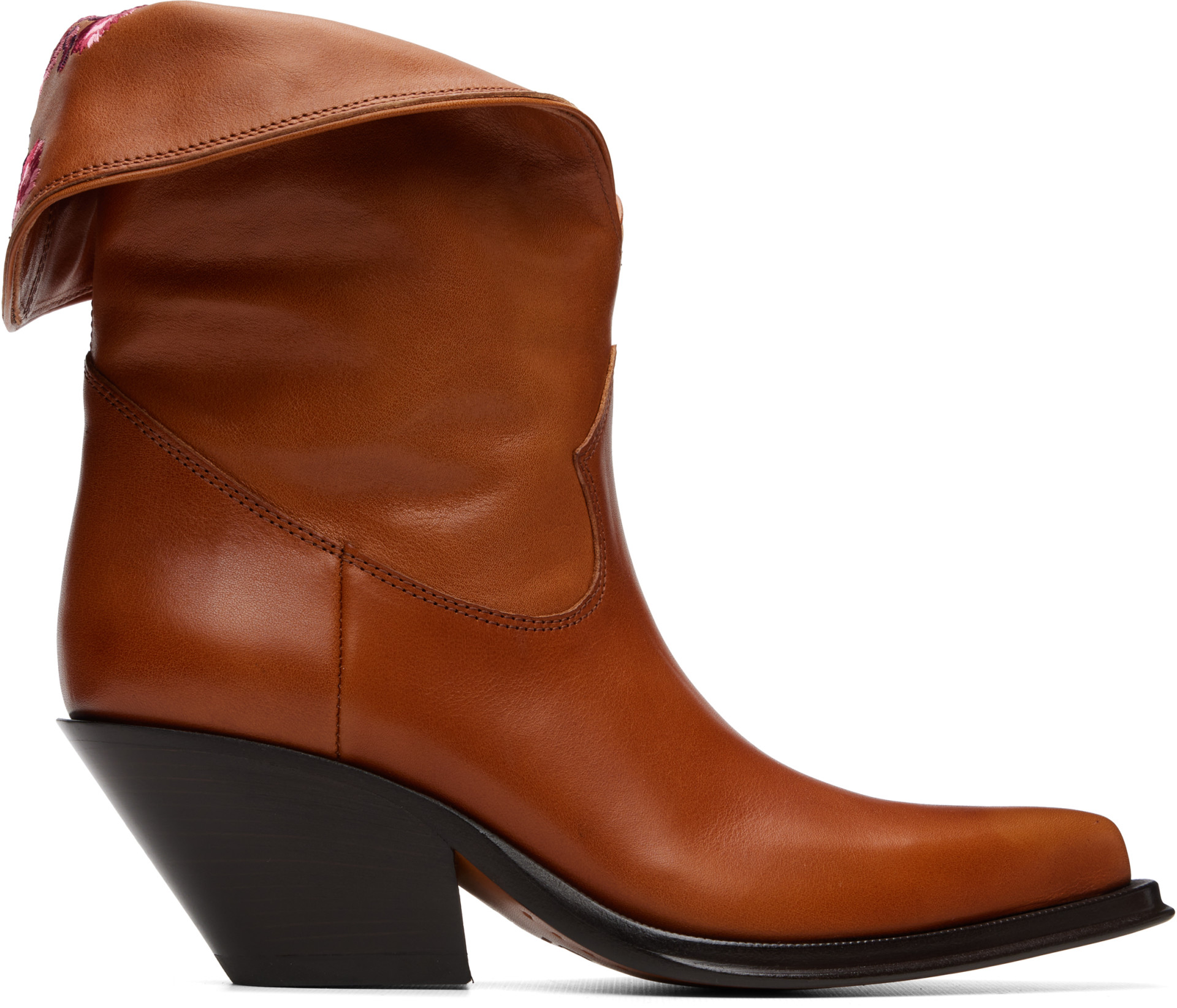 Chloé - Brown Azelan Ankle Boots